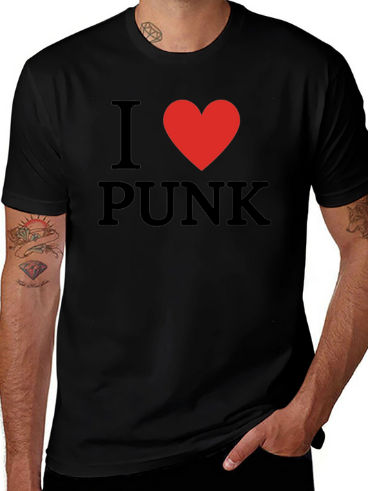 I Love Punk Graphic Tee
