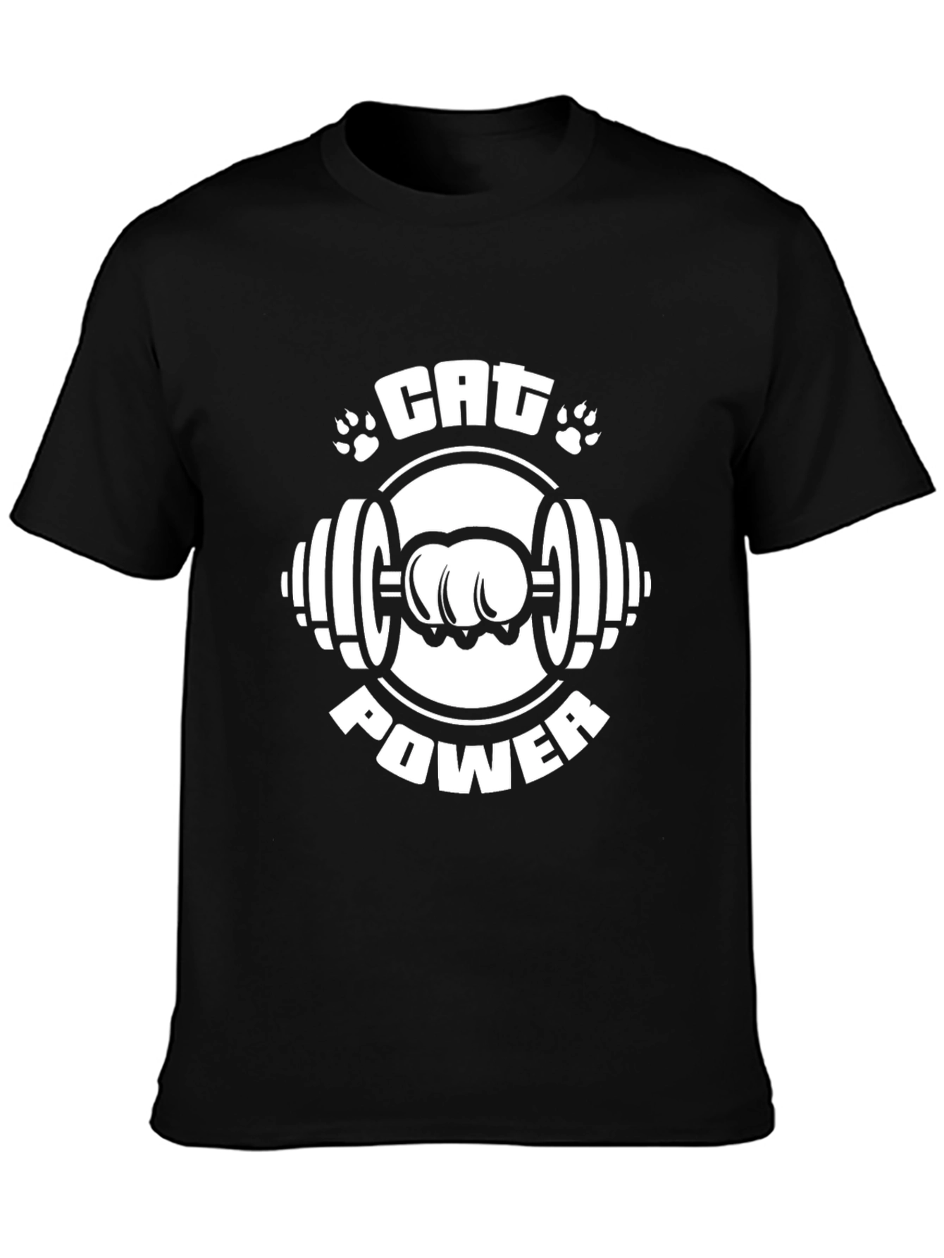 Cat Power T-Shirt - Gym Humor