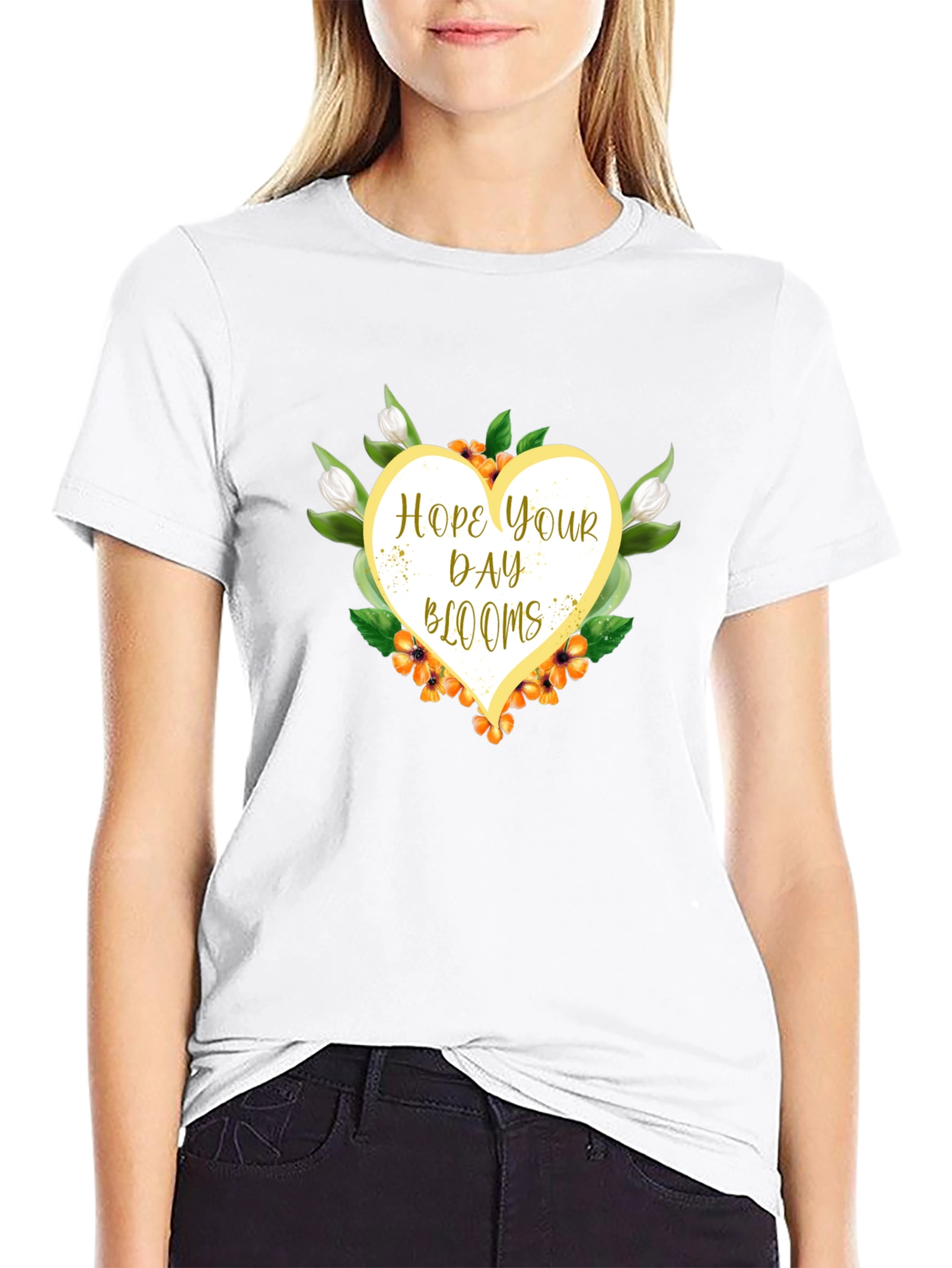 Hope Your Day Blooms Graphic T-Shirt