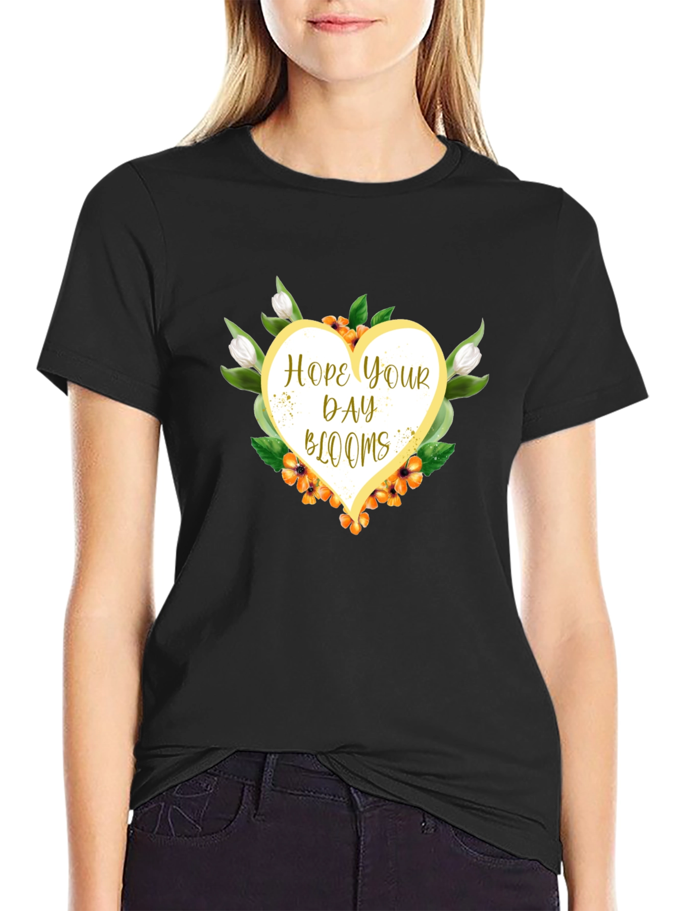 Hope Your Day Blooms Graphic T-Shirt