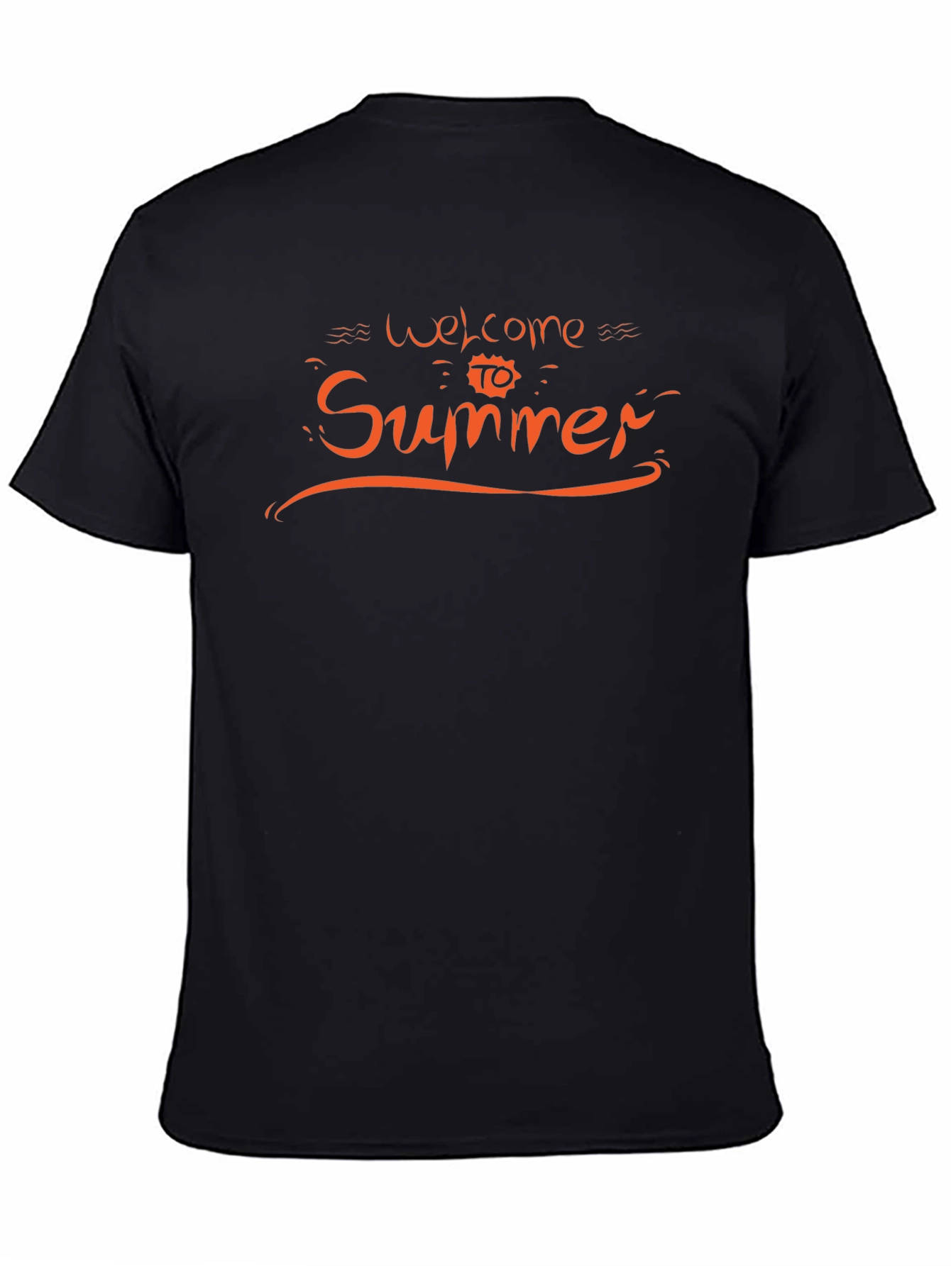 Welcome to Summer Black T-Shirt