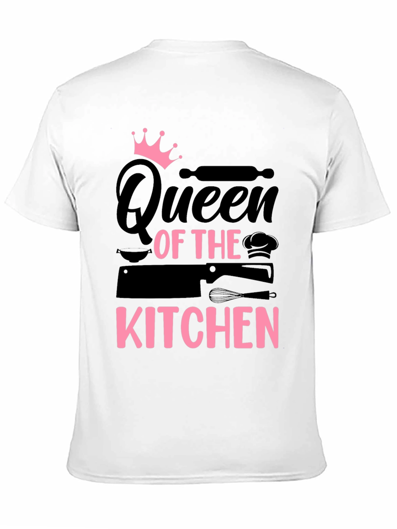 Queen of the Kitchen Black T-Shirt