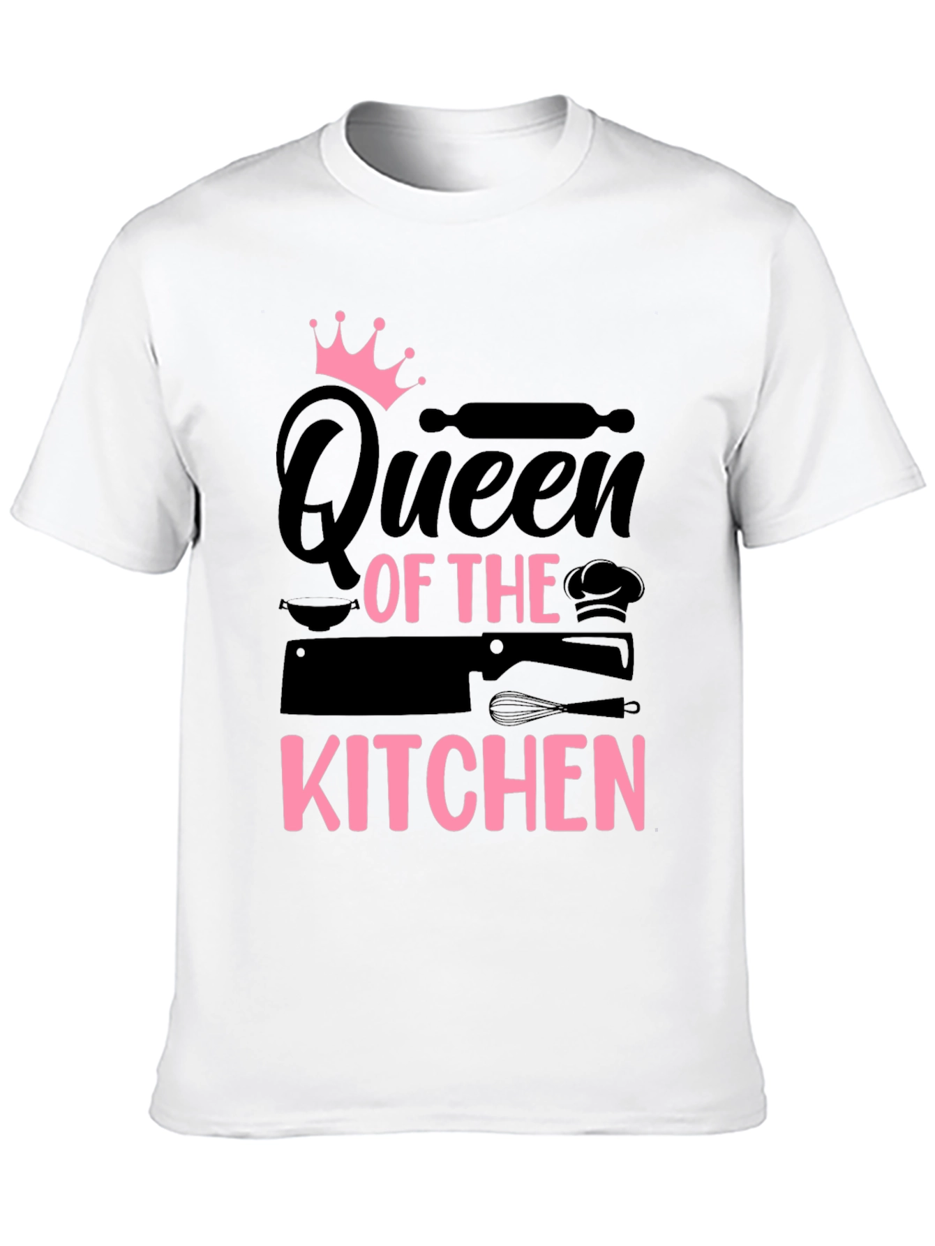 Queen of the Kitchen Black T-Shirt
