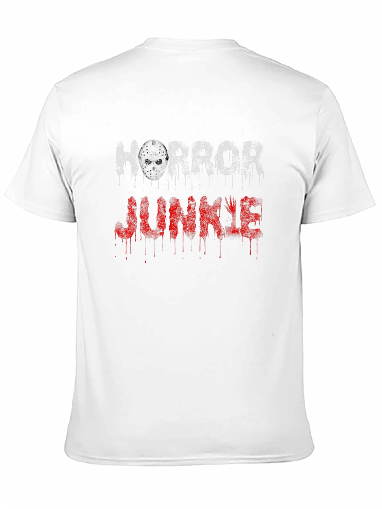 Horror Junkie Graphic Tee - Black