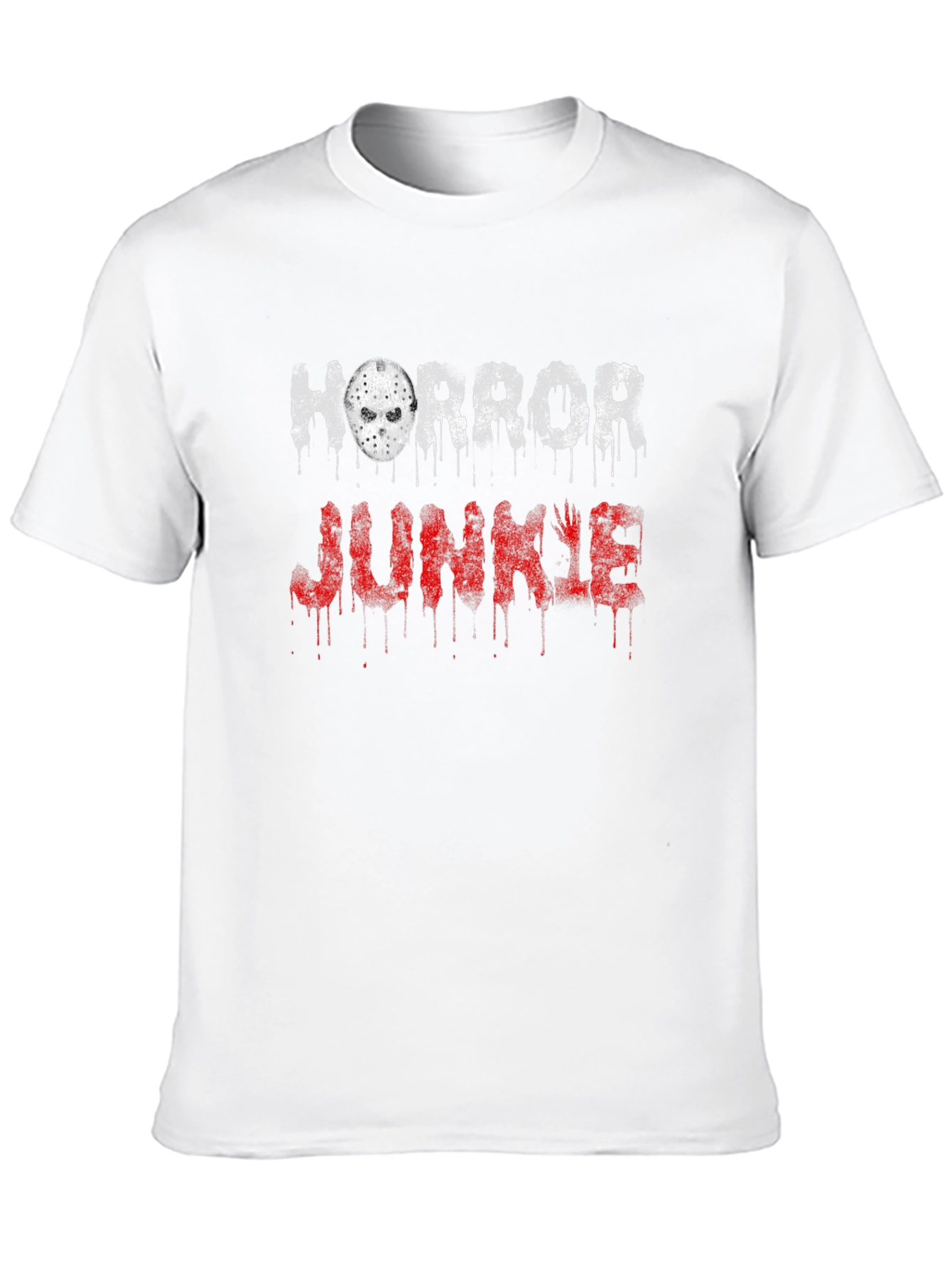 Horror Junkie Graphic Tee - Black
