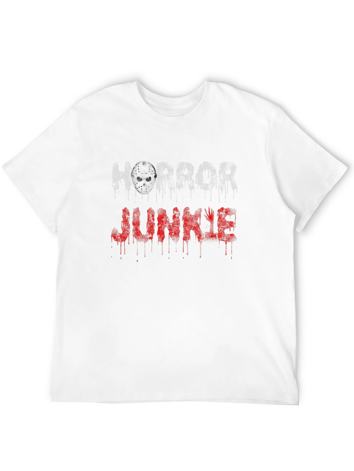 Horror Junkie Graphic Tee - Black