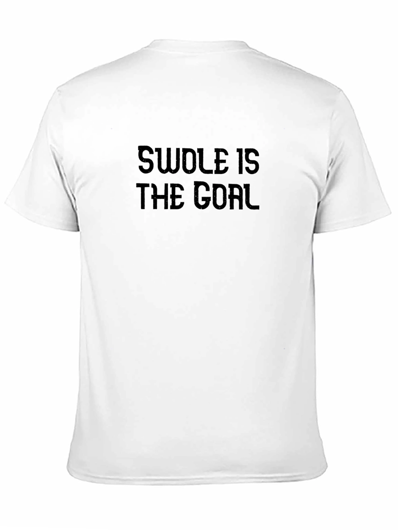 Swole is the Goal Black Graphic Tee