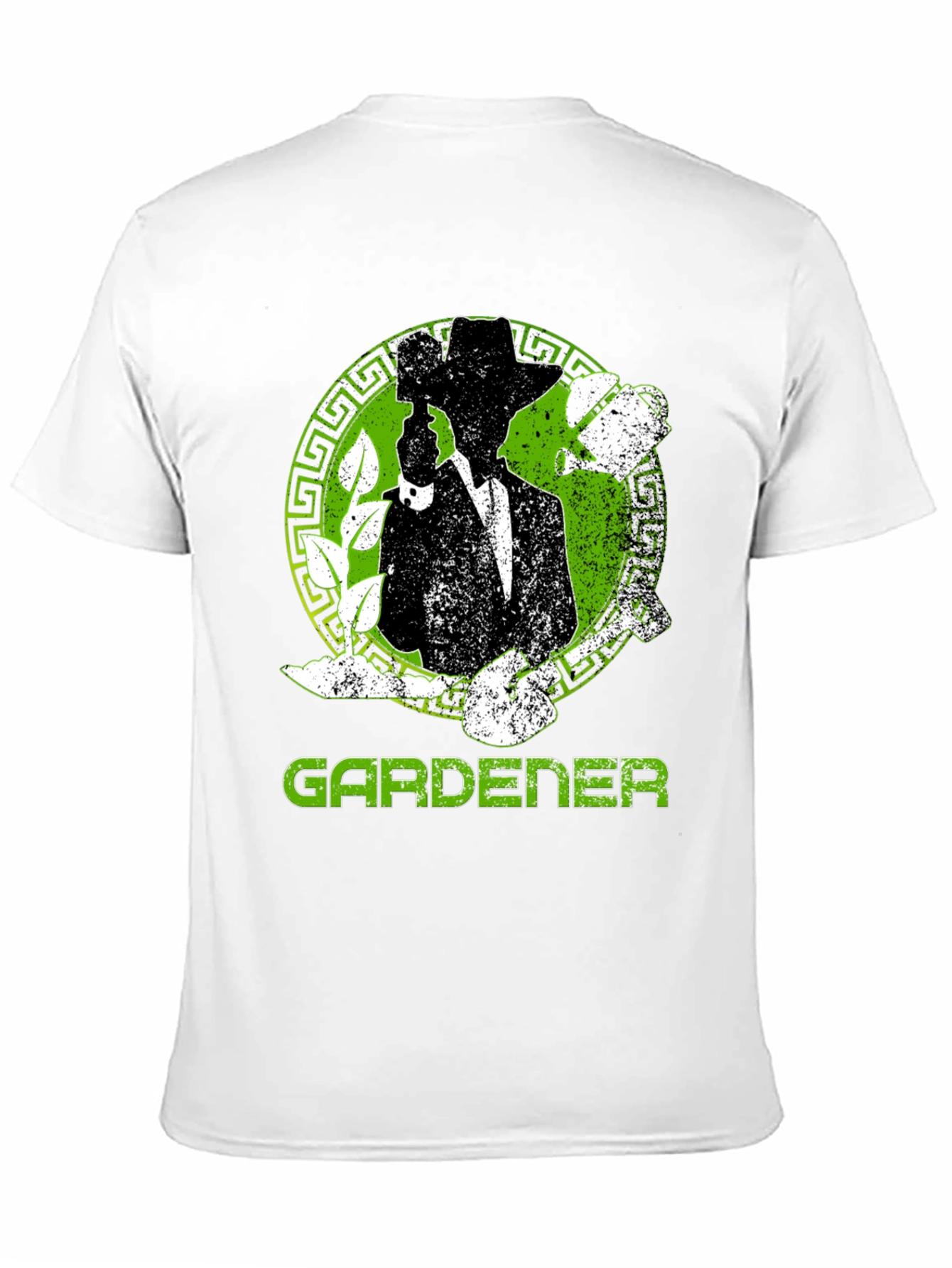 Gardener T-Shirt: Silhouette Design