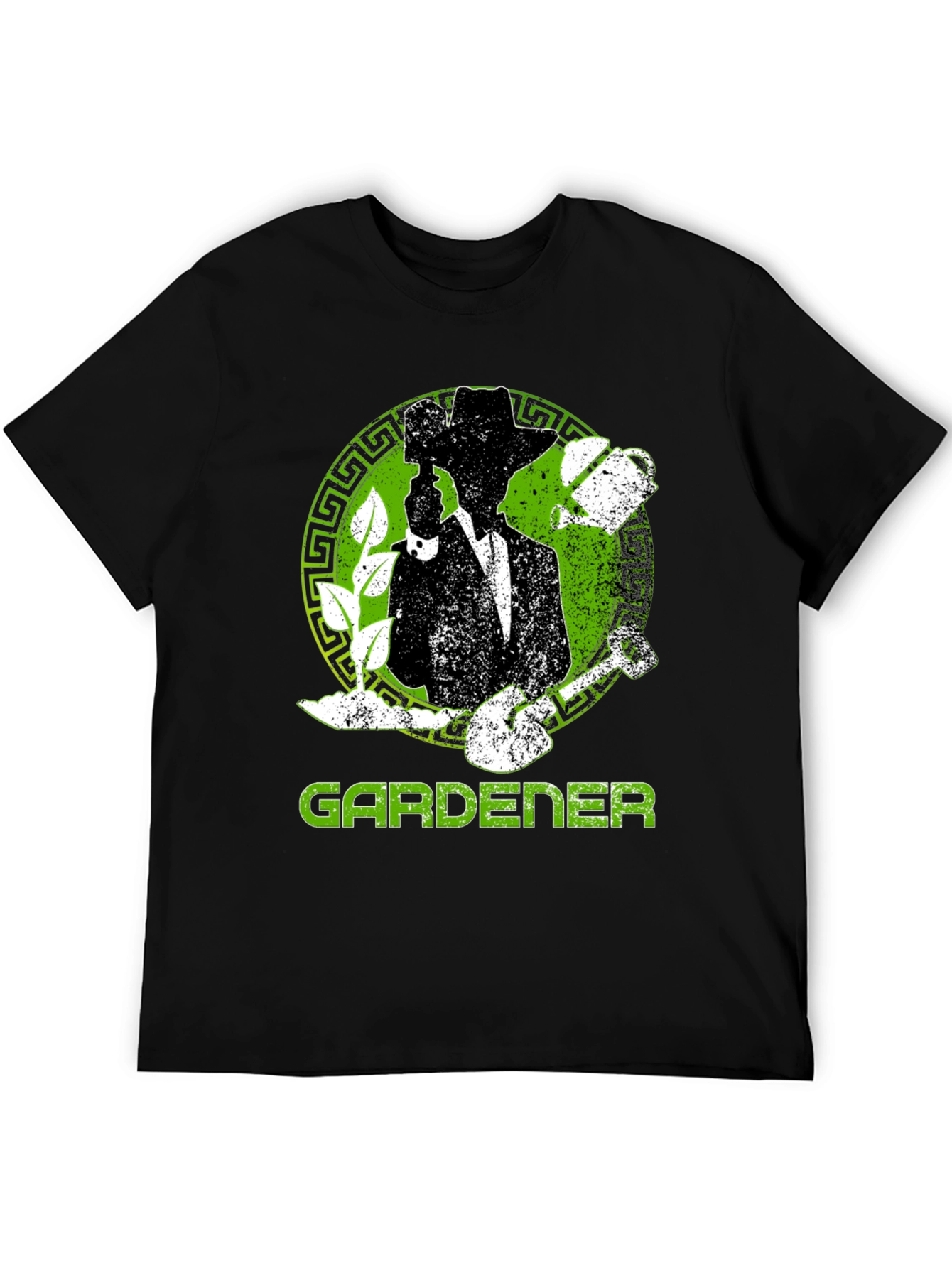 Gardener T-Shirt: Silhouette Design