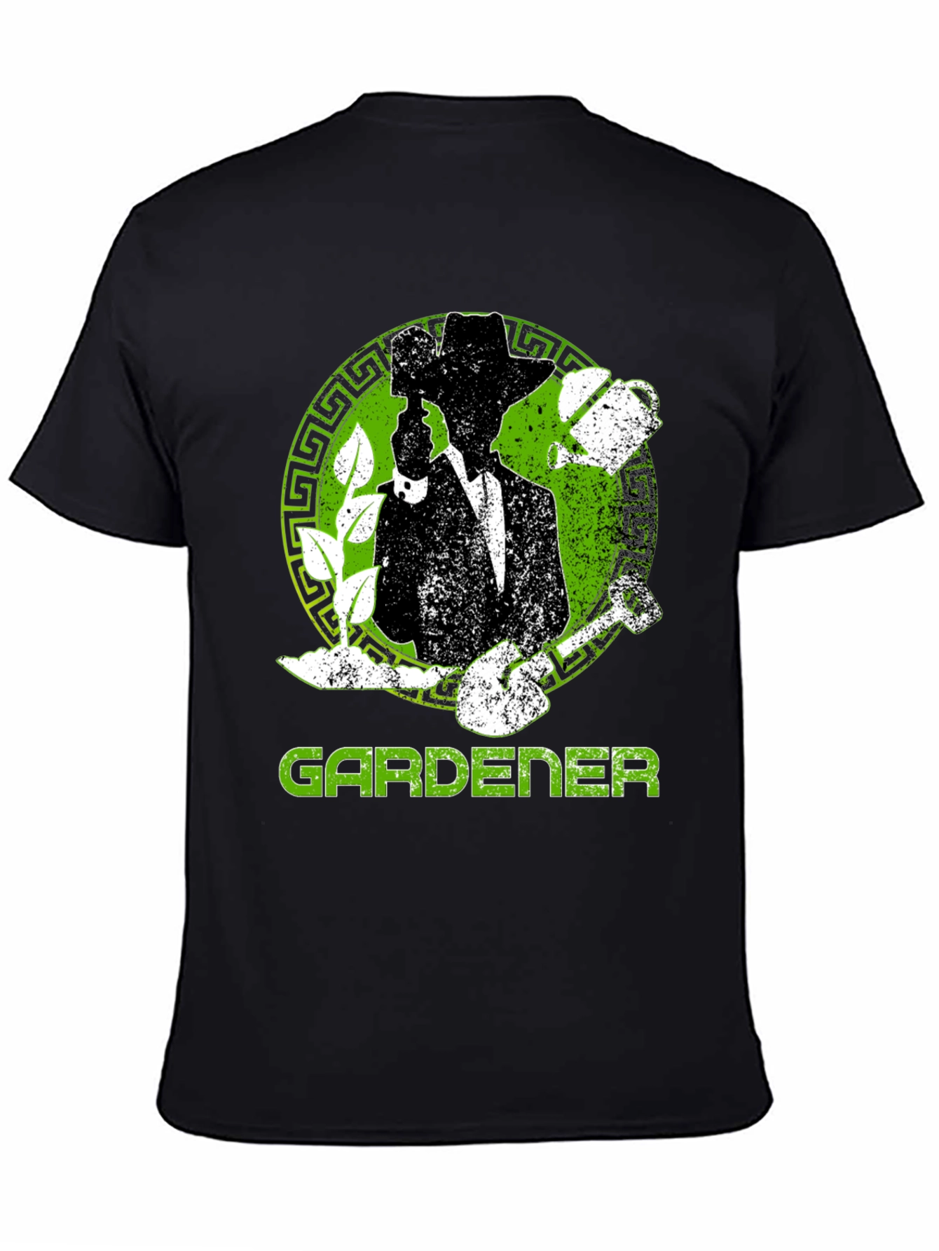 Gardener T-Shirt: Silhouette Design