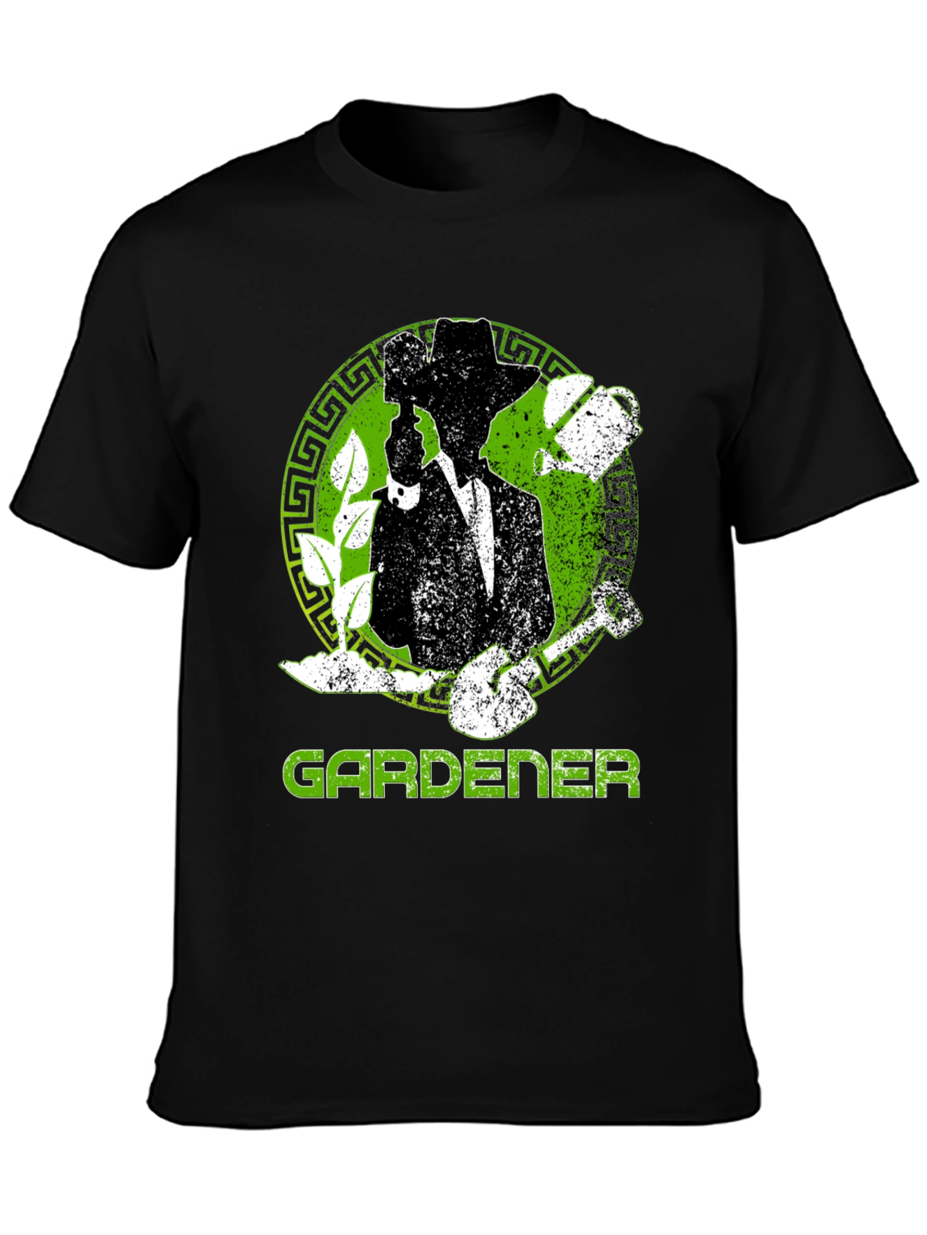 Gardener T-Shirt: Silhouette Design