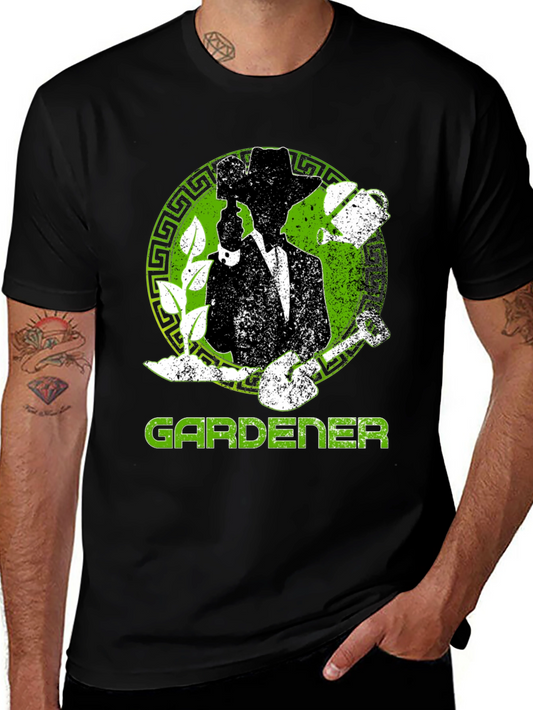 Gardener T-Shirt: Silhouette Design