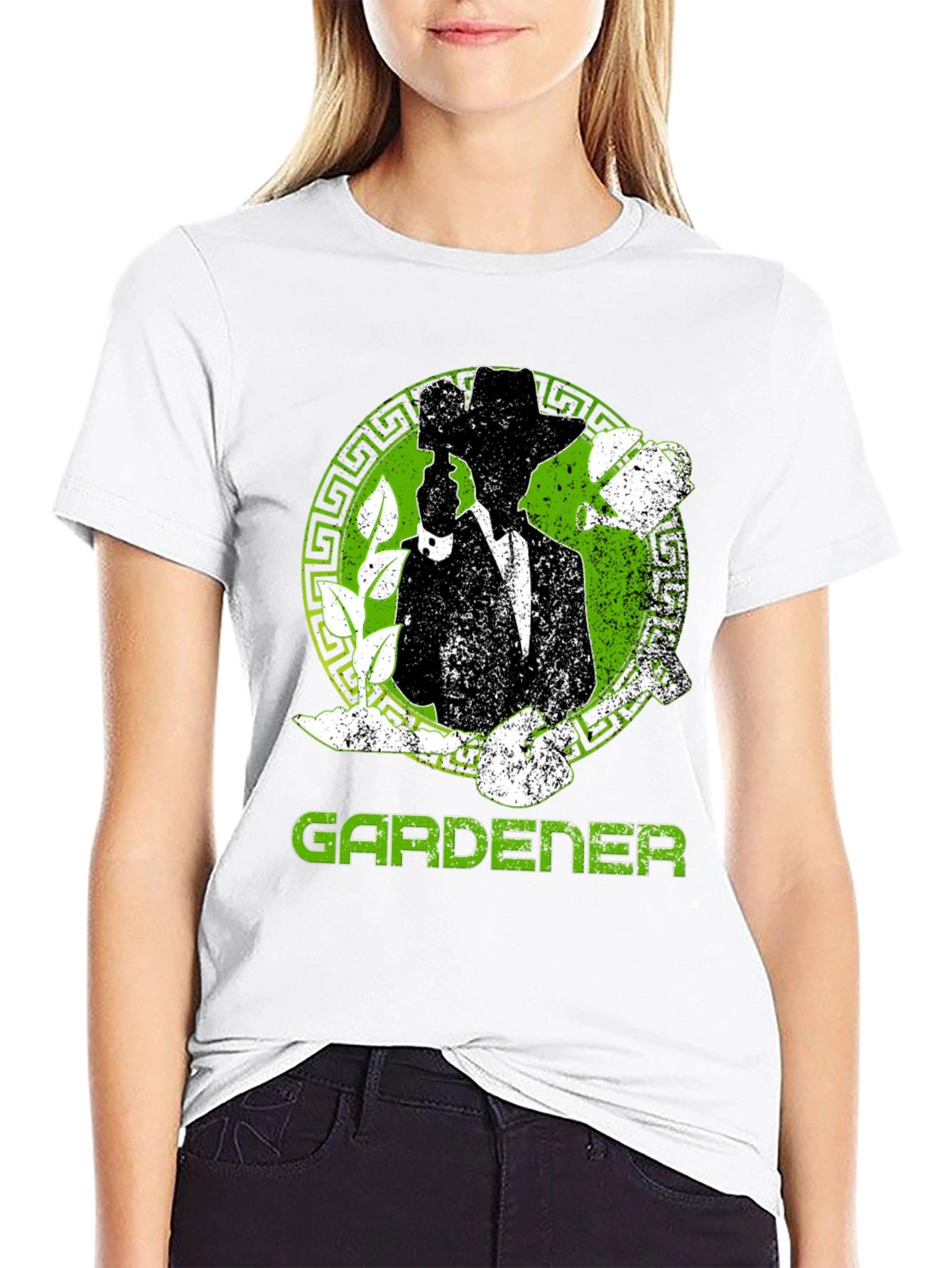 Gardener T-Shirt: Silhouette Design