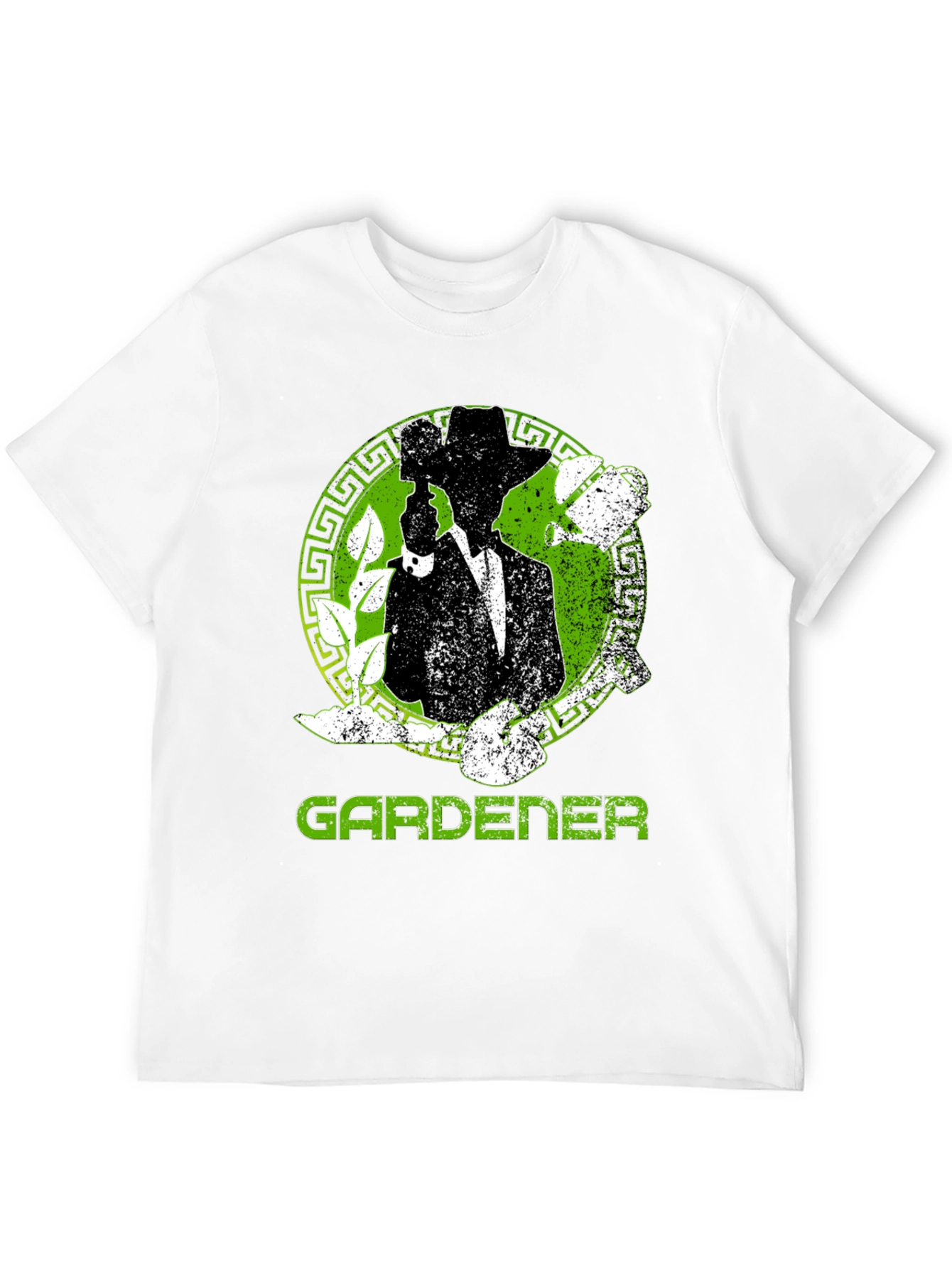 Gardener T-Shirt: Silhouette Design
