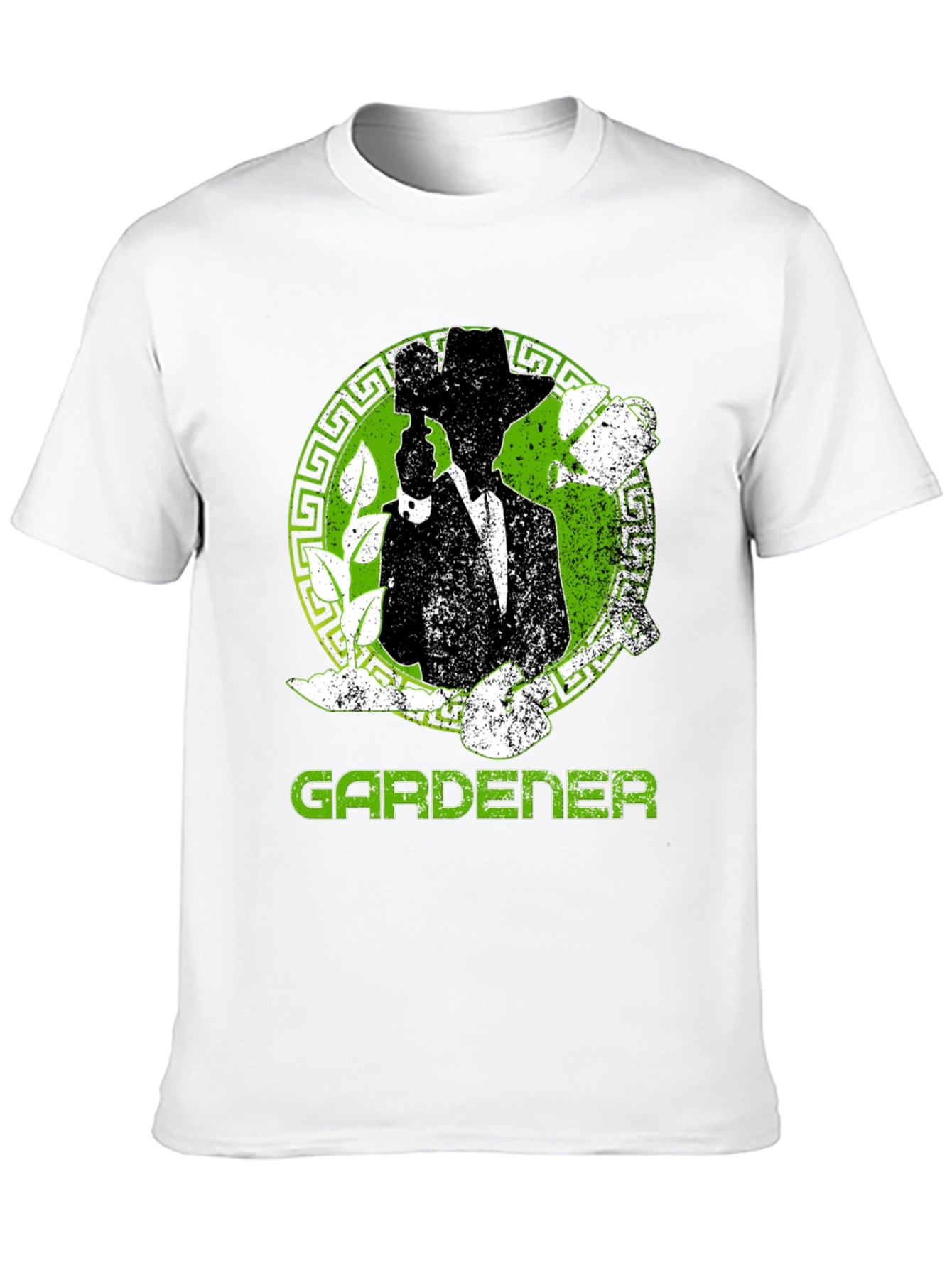 Gardener T-Shirt: Silhouette Design