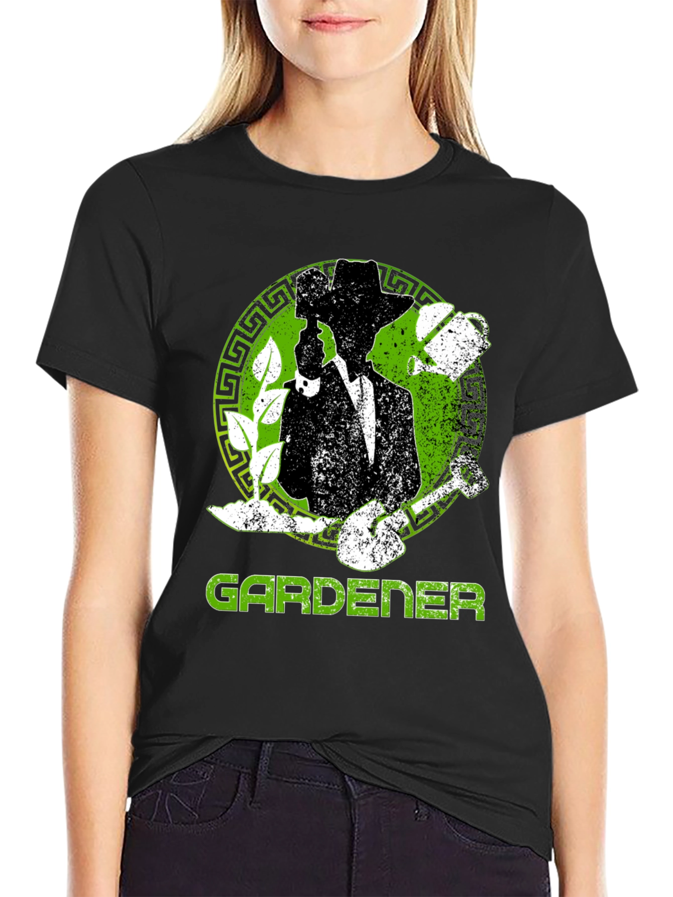 Gardener T-Shirt: Silhouette Design