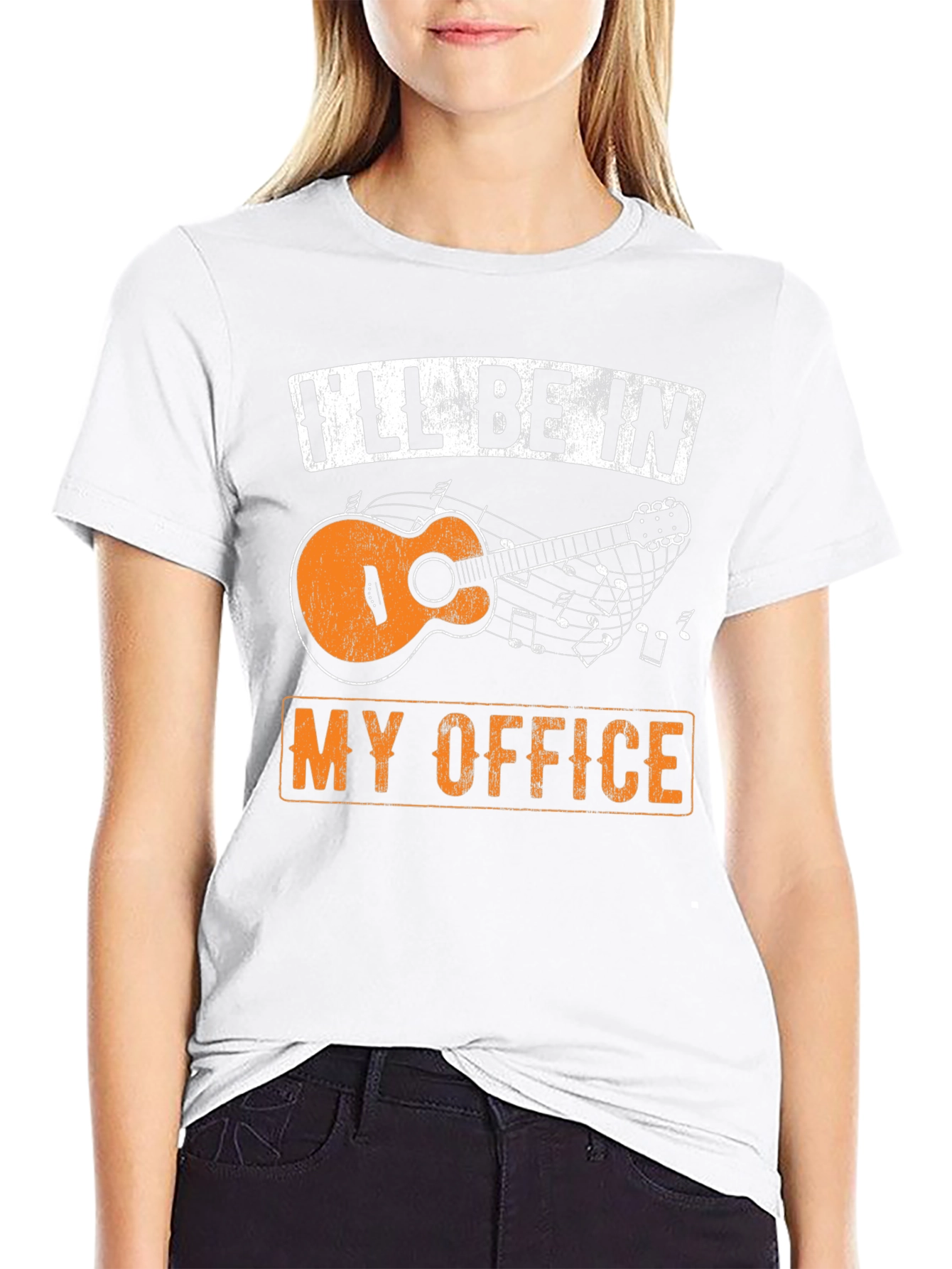 Guitar Office T-Shirt - Musician Gift