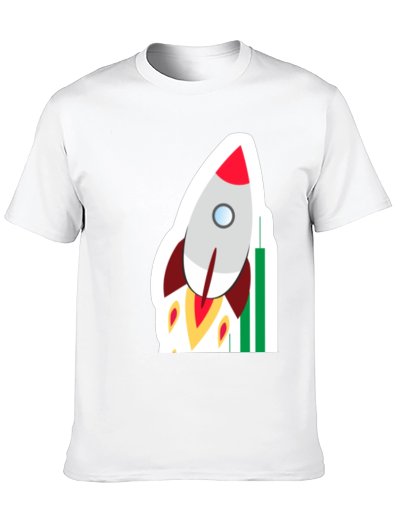 Rocket Launch T-Shirt - Crypto Moonshot Design