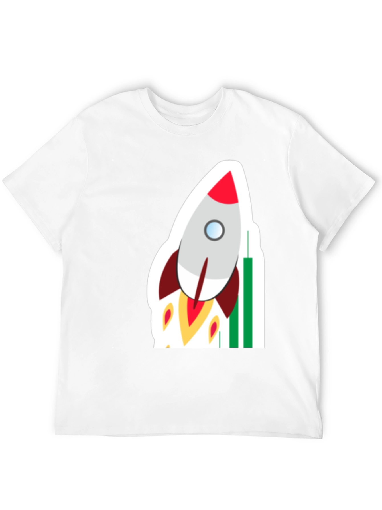 Rocket Launch T-Shirt - Crypto Moonshot Design