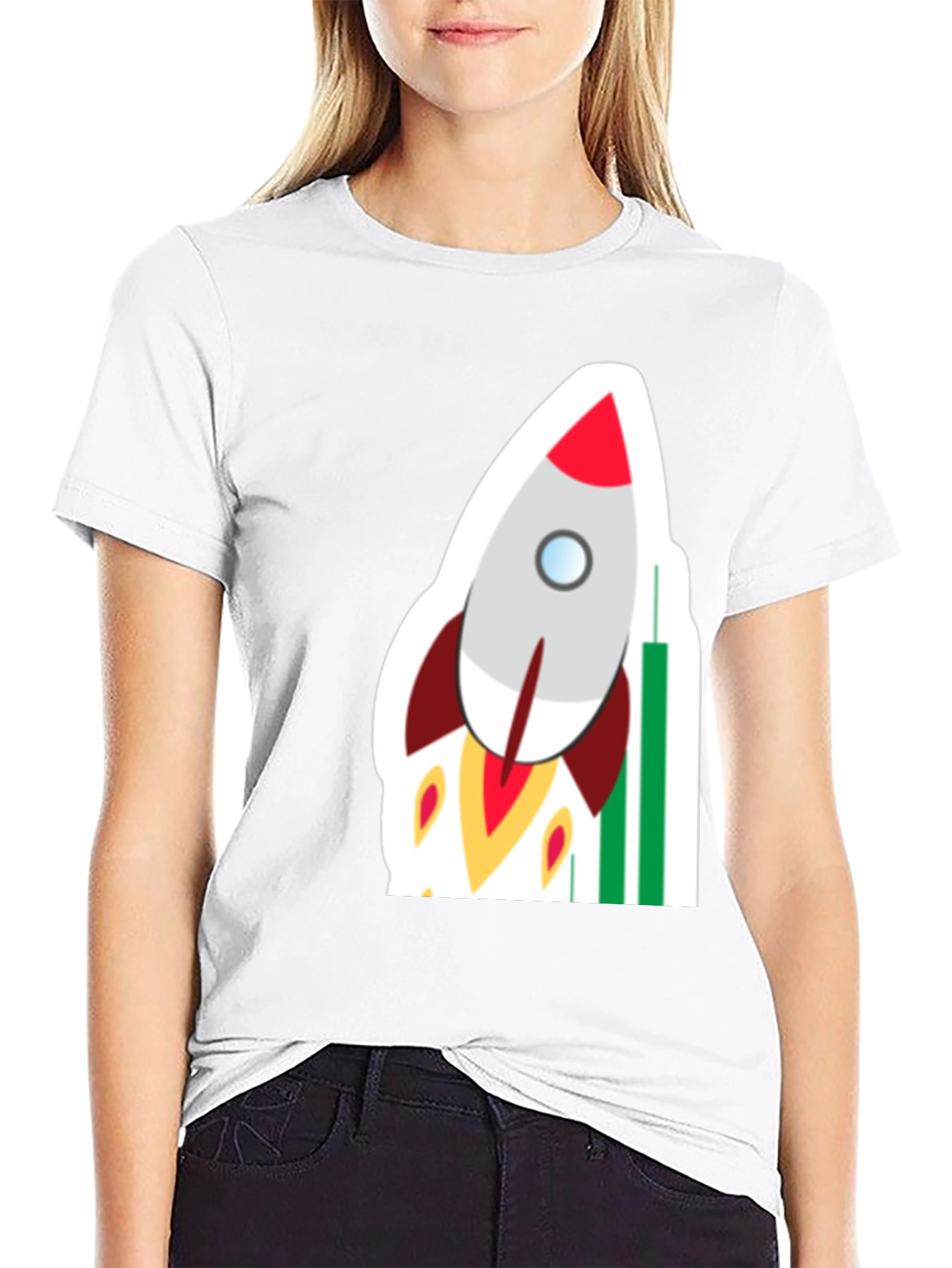 Rocket Launch T-Shirt - Crypto Moonshot Design