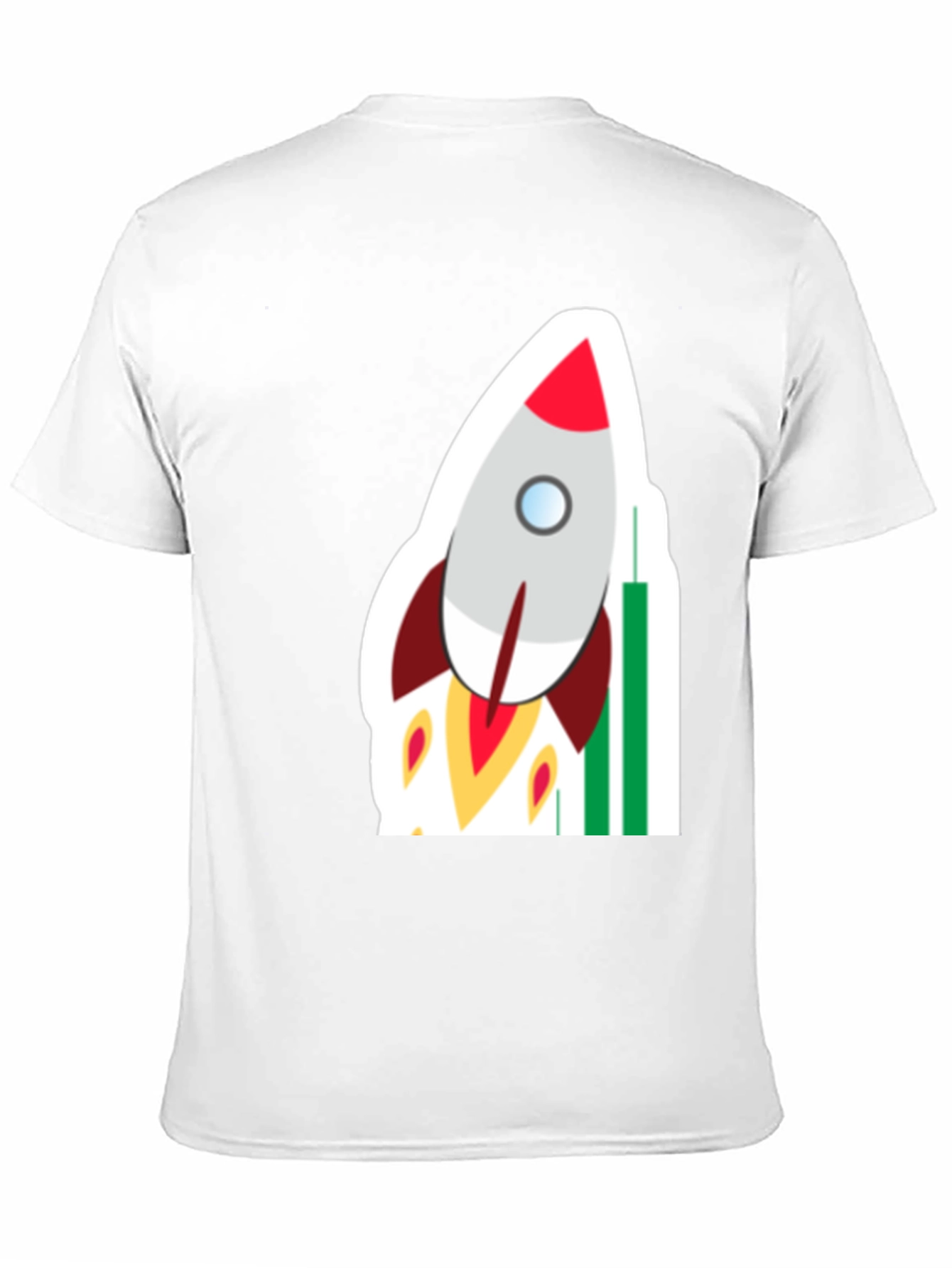 Rocket Launch T-Shirt - Crypto Moonshot Design