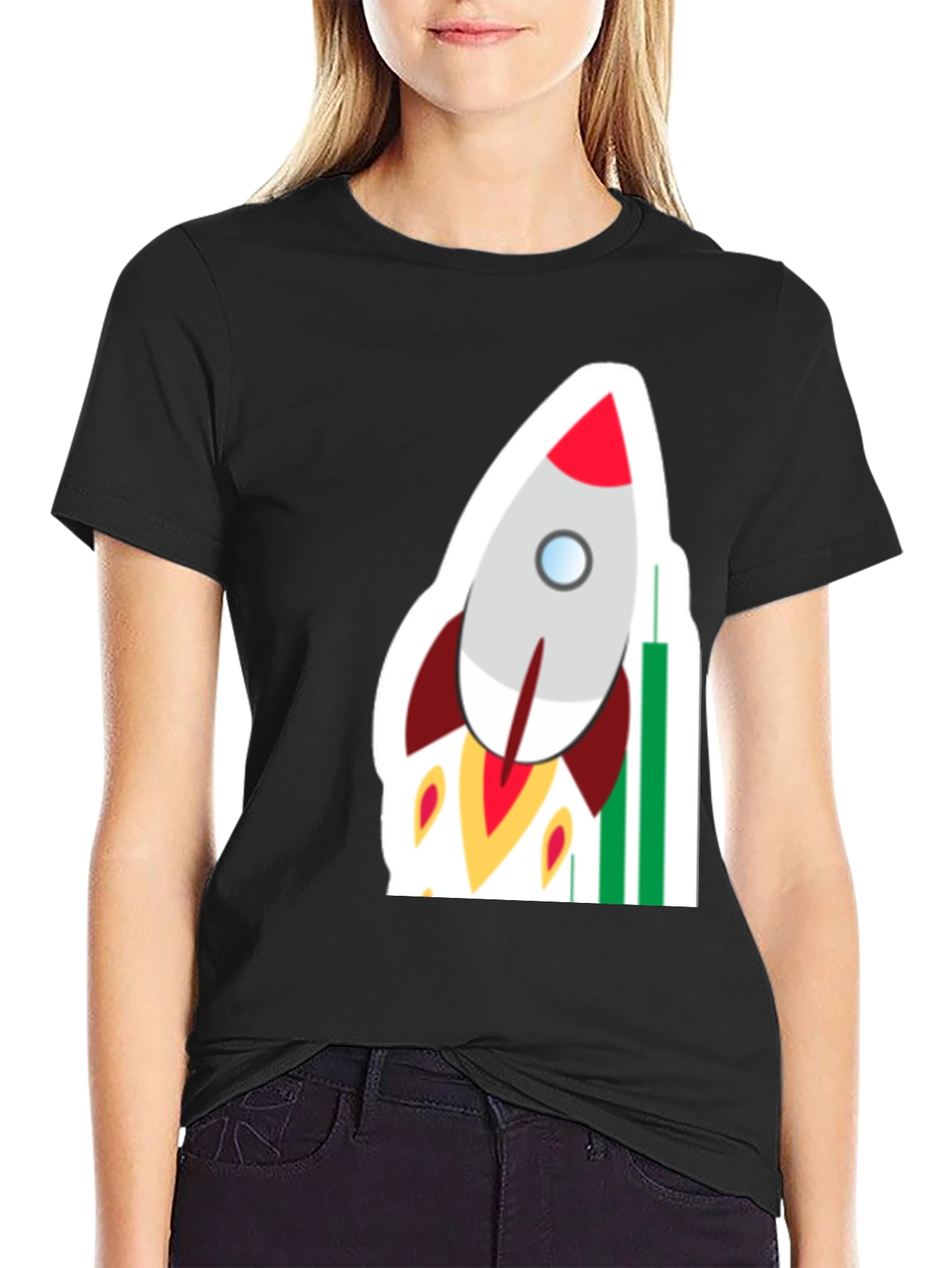 Rocket Launch T-Shirt - Crypto Moonshot Design