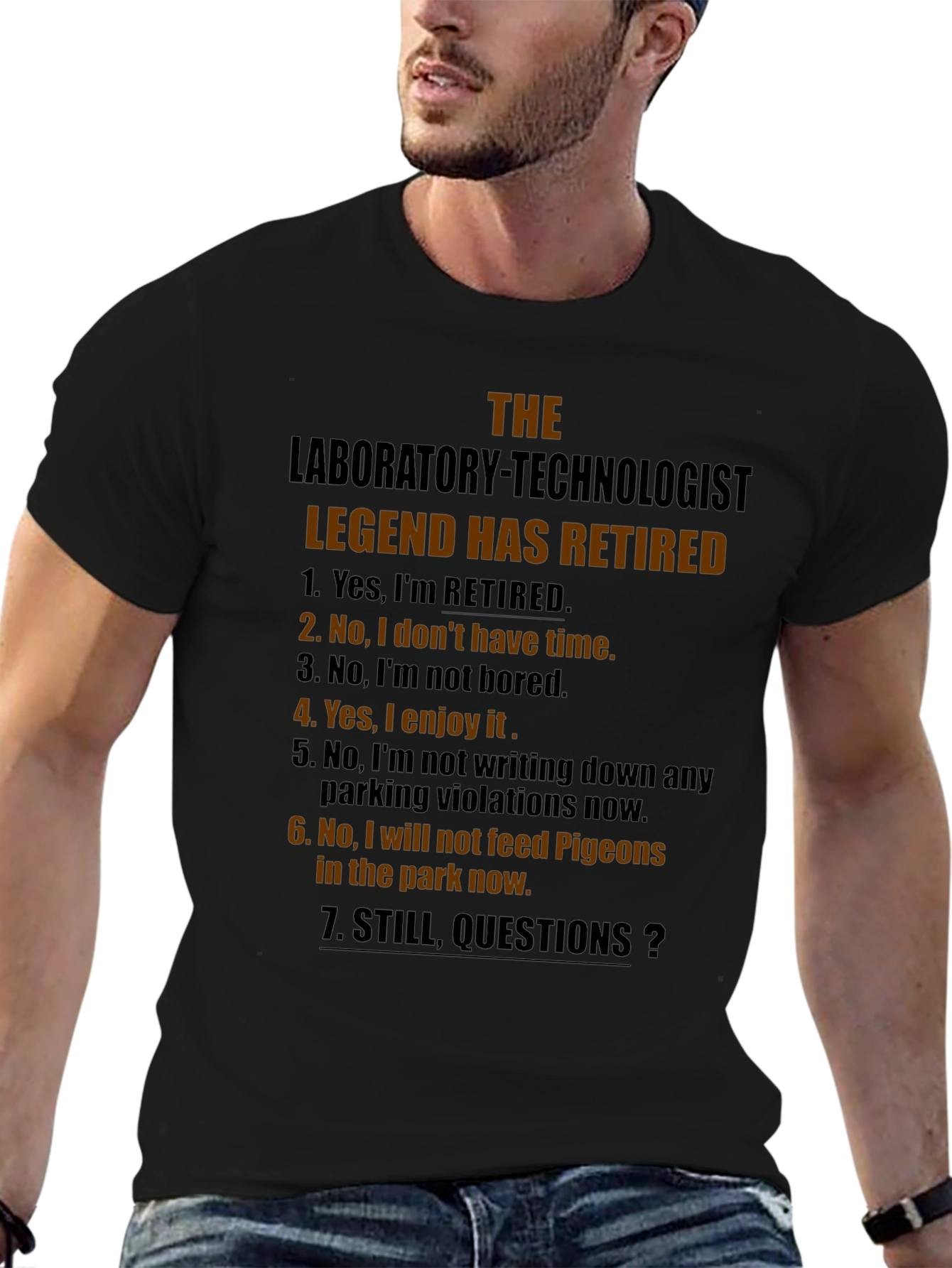 Retired Laboratory Technologist T-Shirt