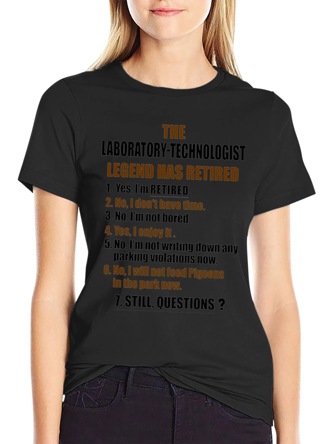 Retired Laboratory Technologist T-Shirt