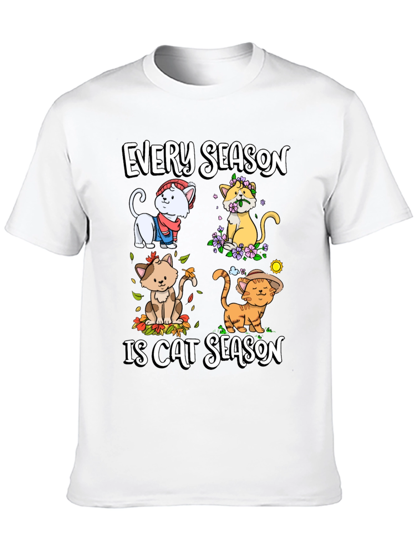 Every Season is Cat Season T-Shirt