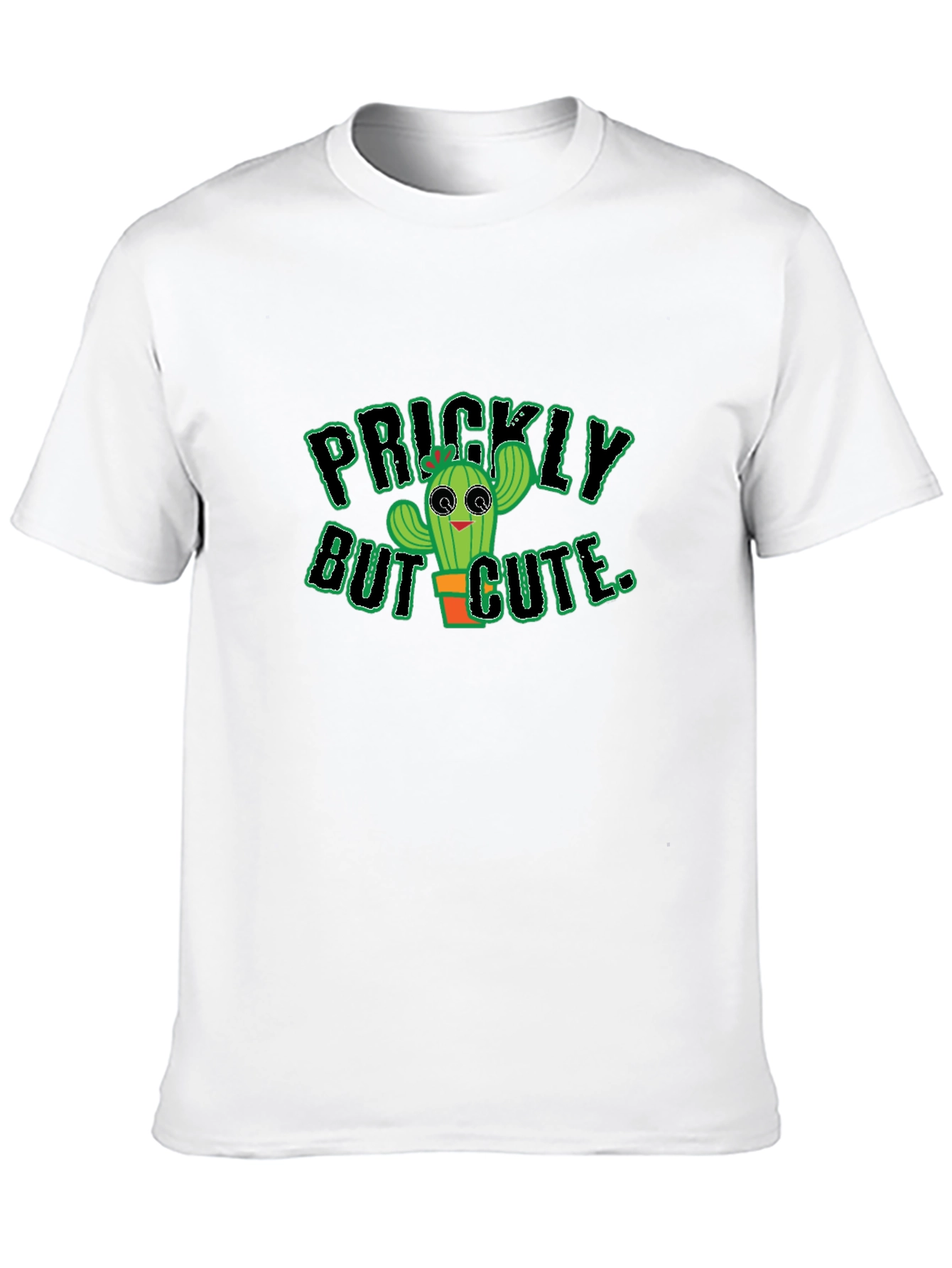 Prickly But Cute Cactus Graphic T-Shirt
