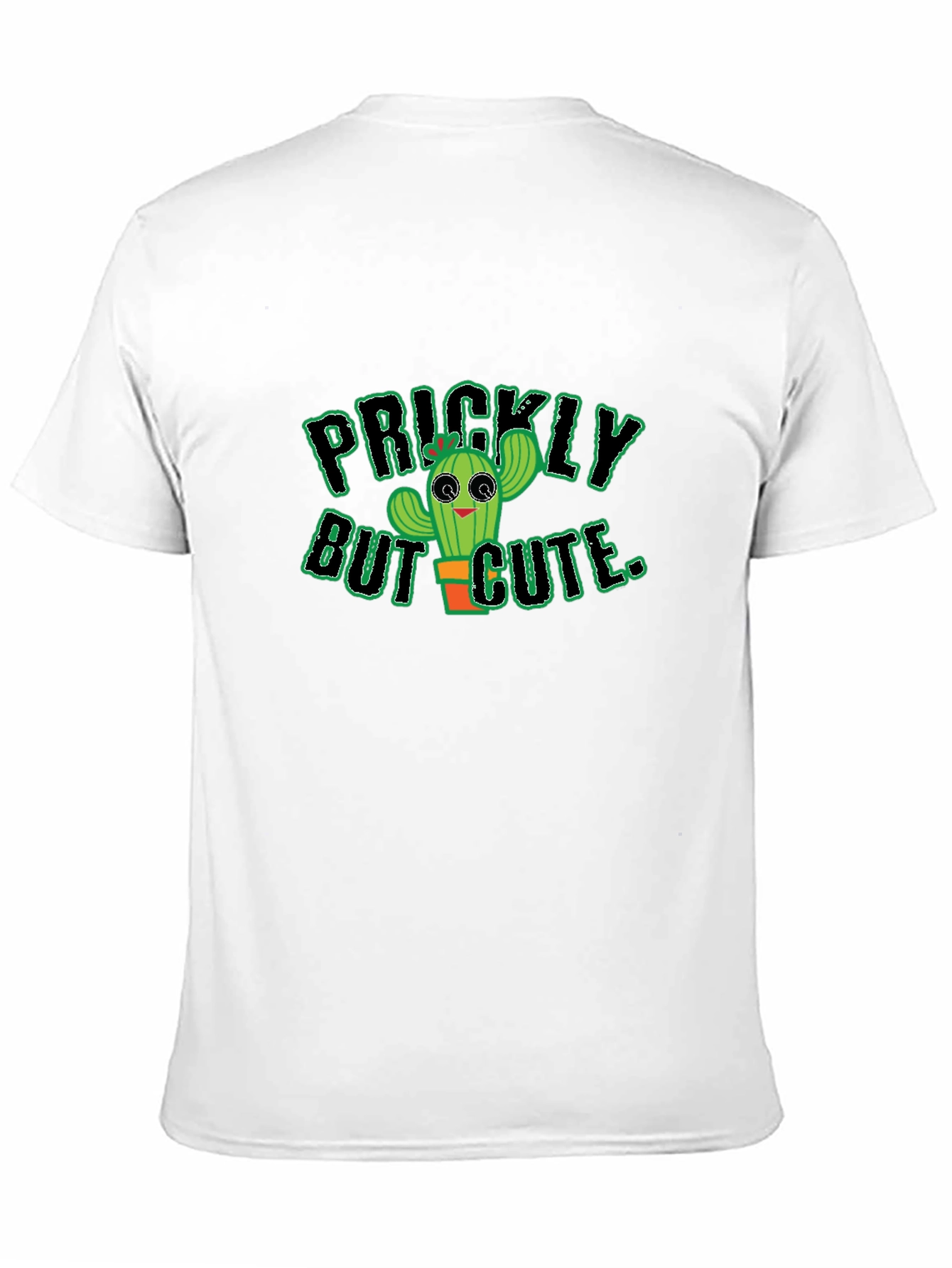 Prickly But Cute Cactus Graphic T-Shirt