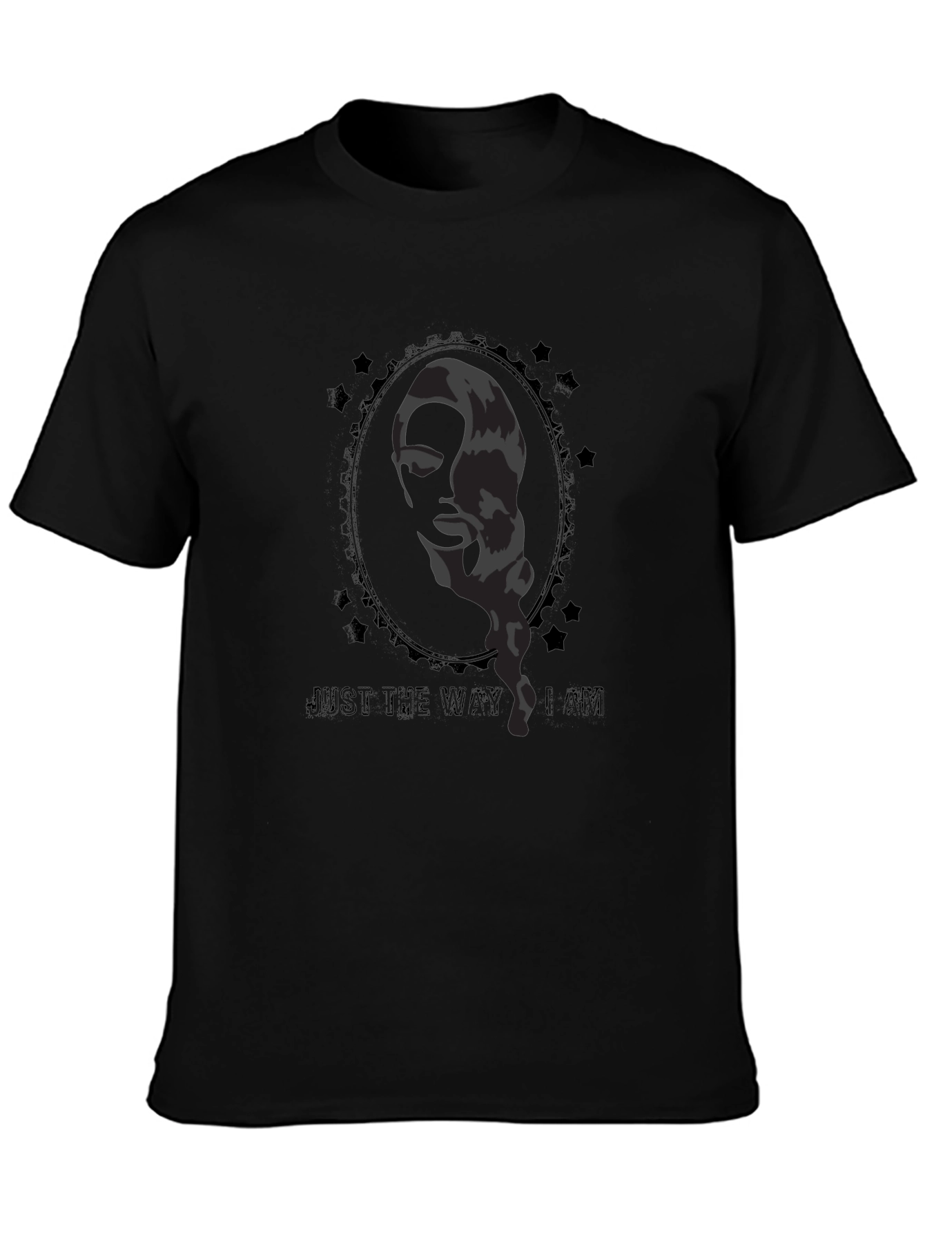 Just the Way I Am Black T-Shirt