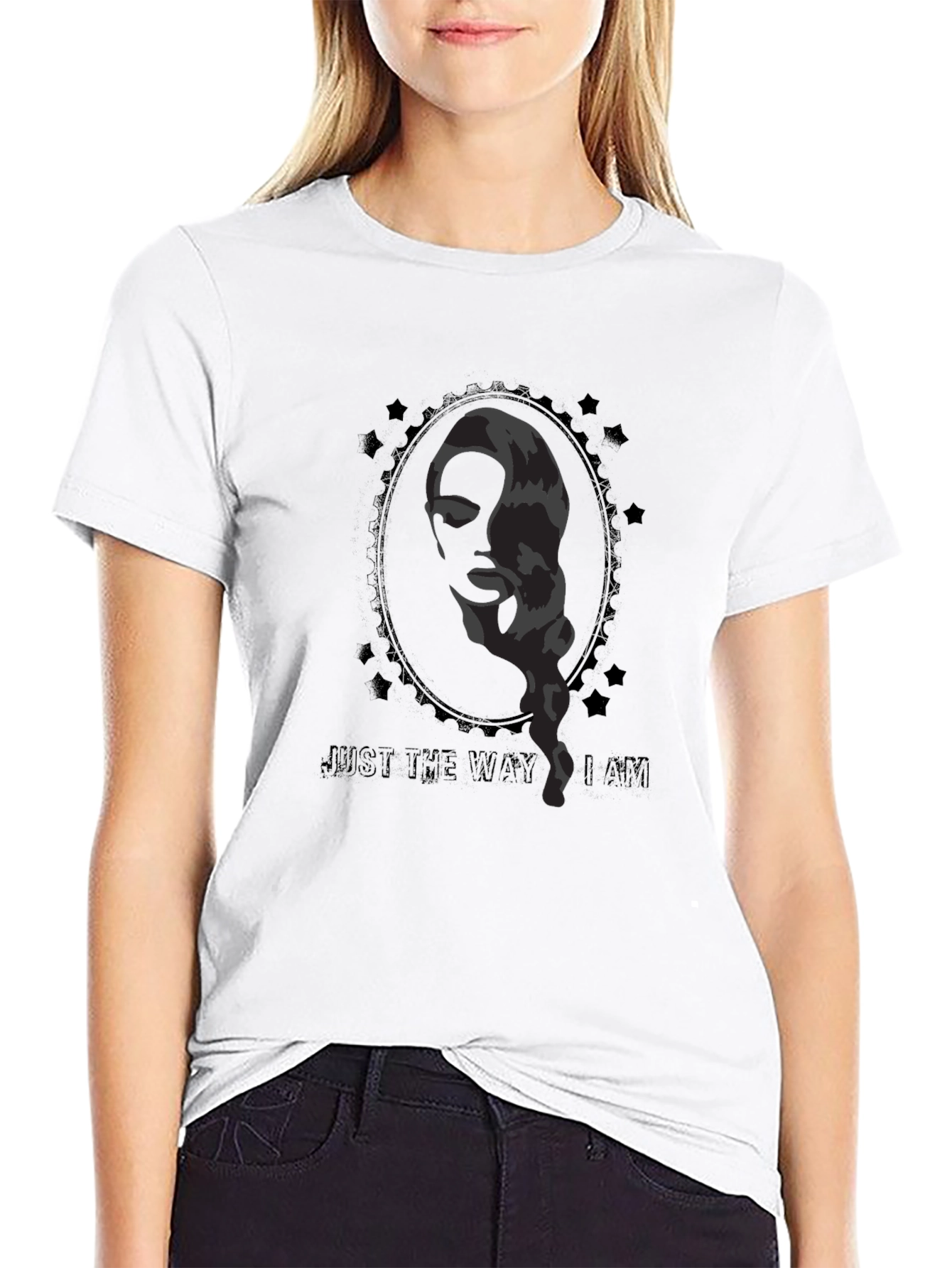 Just the Way I Am Black T-Shirt