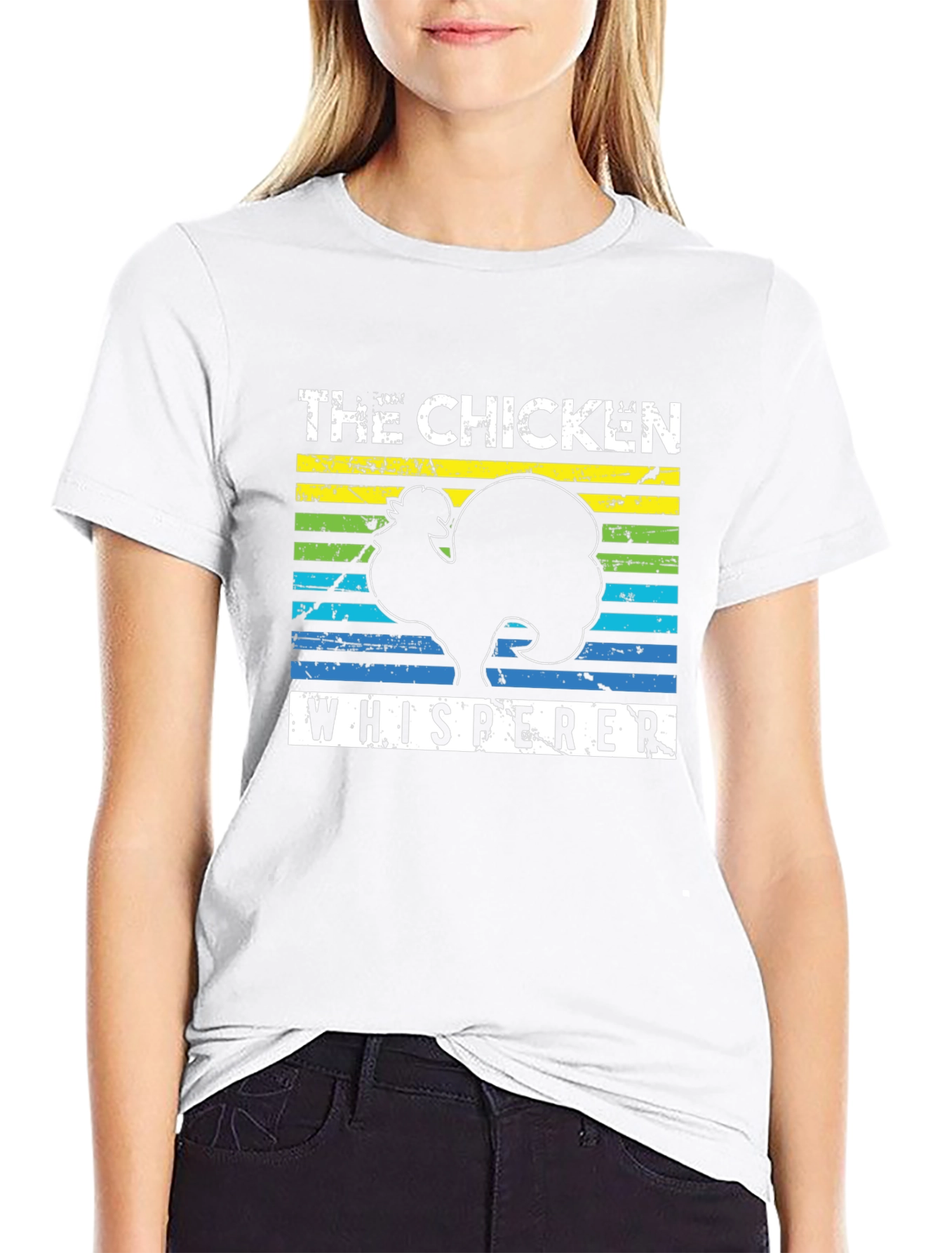 Chicken Whisperer Graphic Tee - Unisex Black T-Shirt