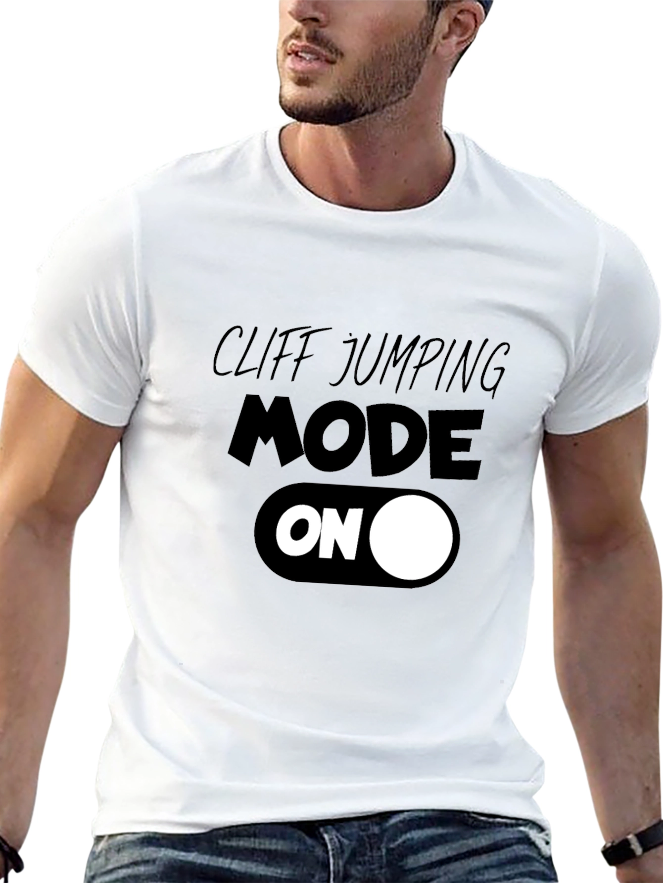 Cliff Jumping Mode ON T-Shirt