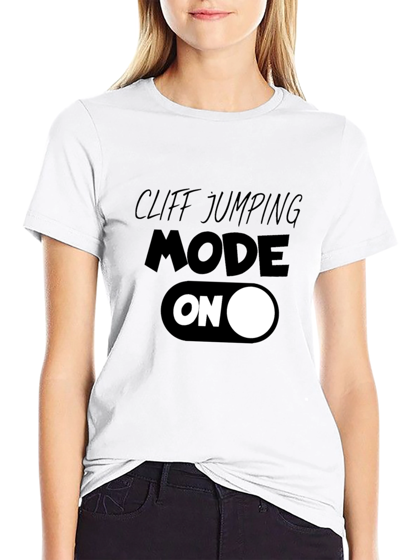 Cliff Jumping Mode ON T-Shirt