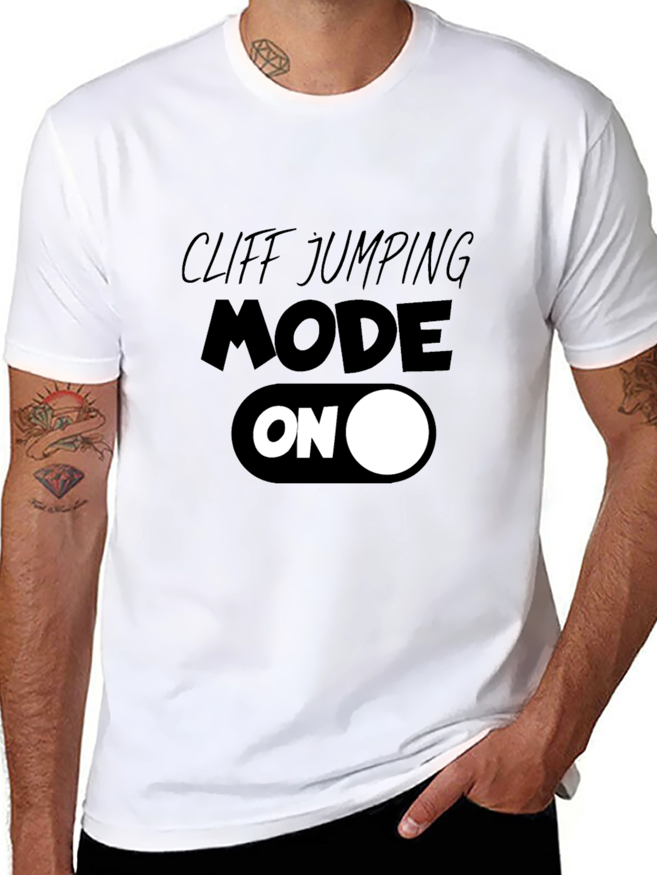 Cliff Jumping Mode ON T-Shirt