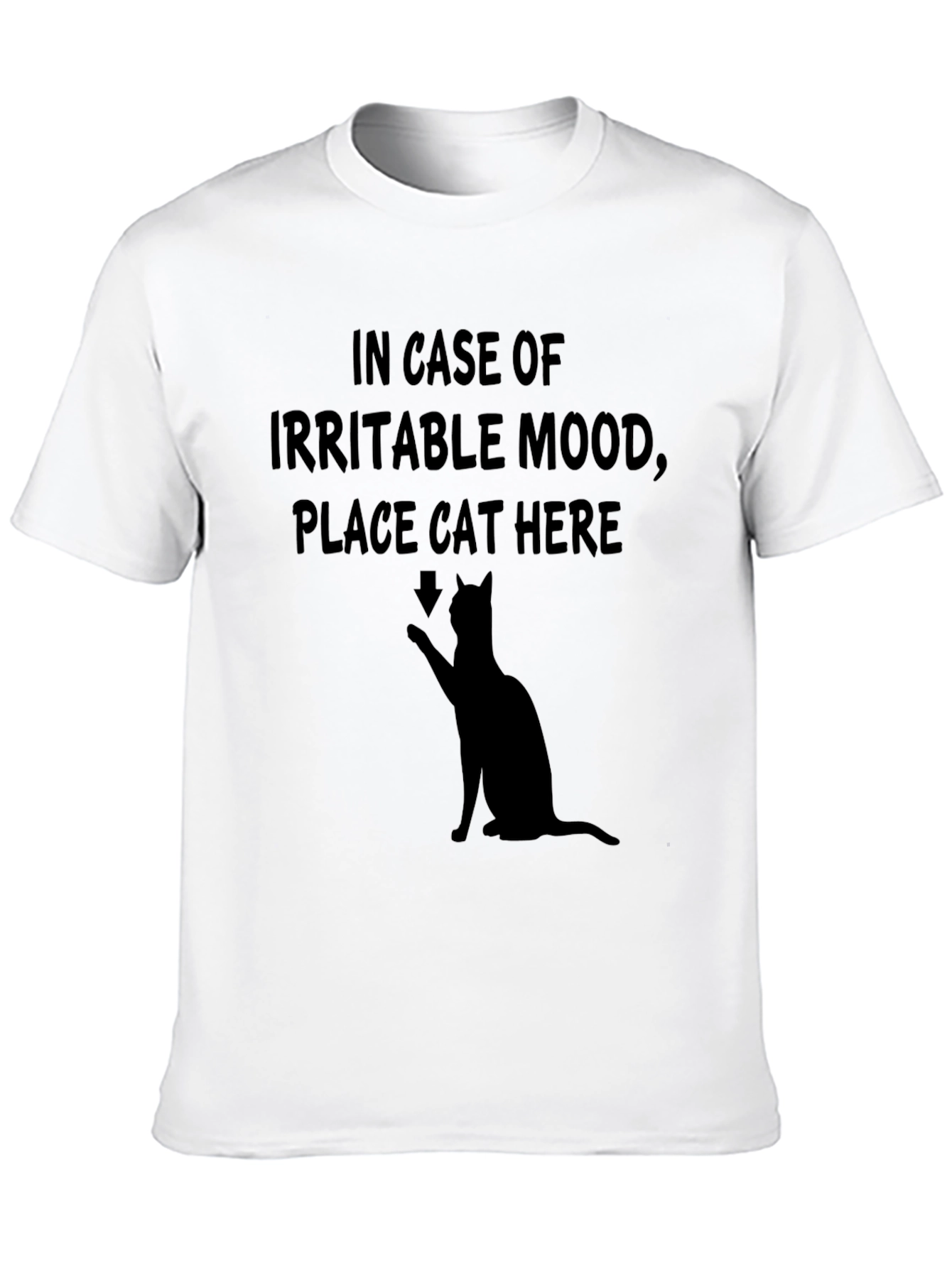 Irritable Mood Cat T-Shirt