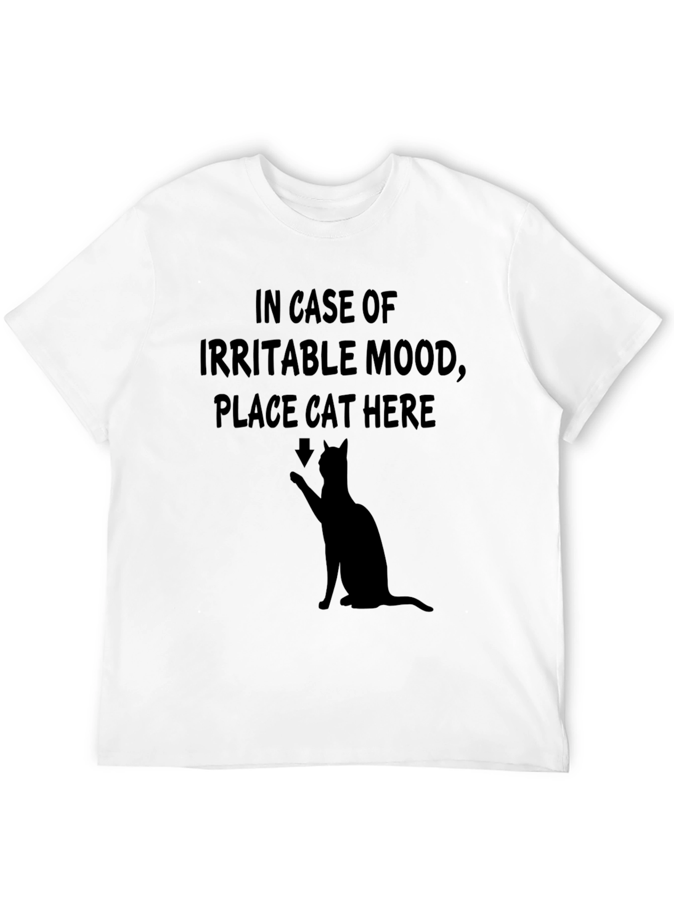 Irritable Mood Cat T-Shirt