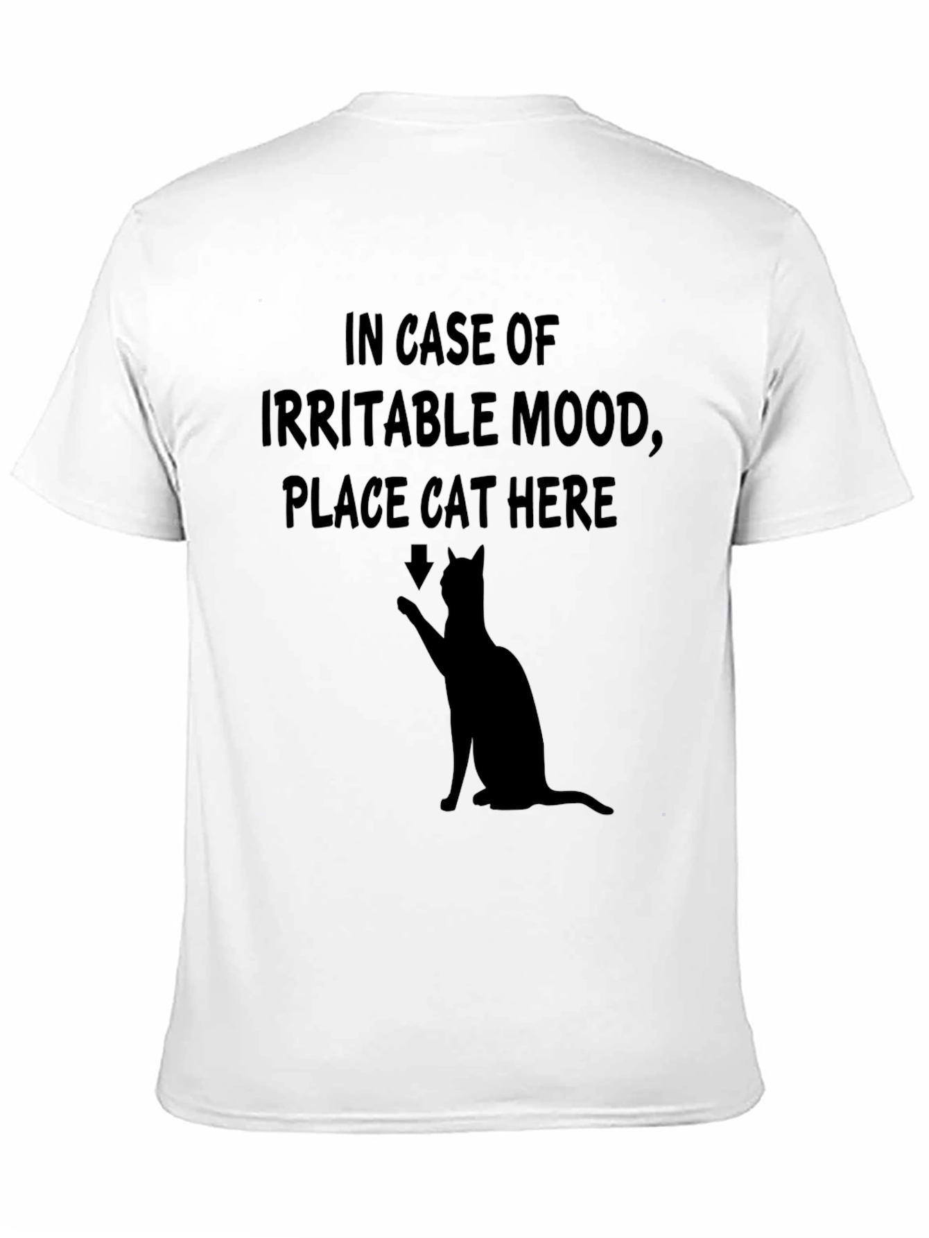 Irritable Mood Cat T-Shirt