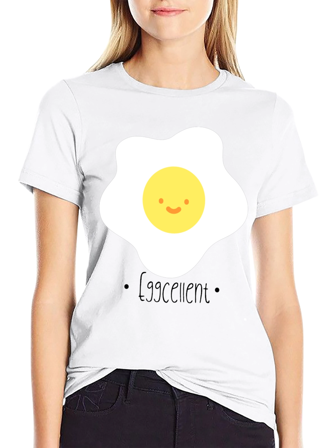 Eggcellent Graphic T-Shirt - Funny Egg Pun Tee