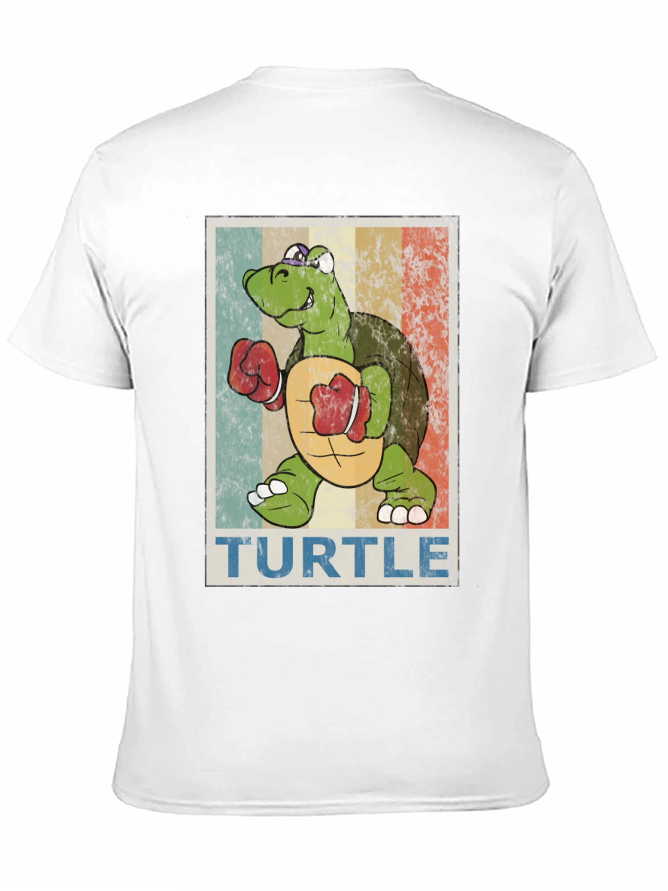 Retro Turtle Boxing T-Shirt