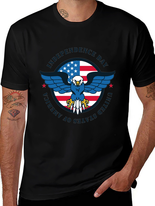 Independence Day Eagle USA Patriotic T-Shirt