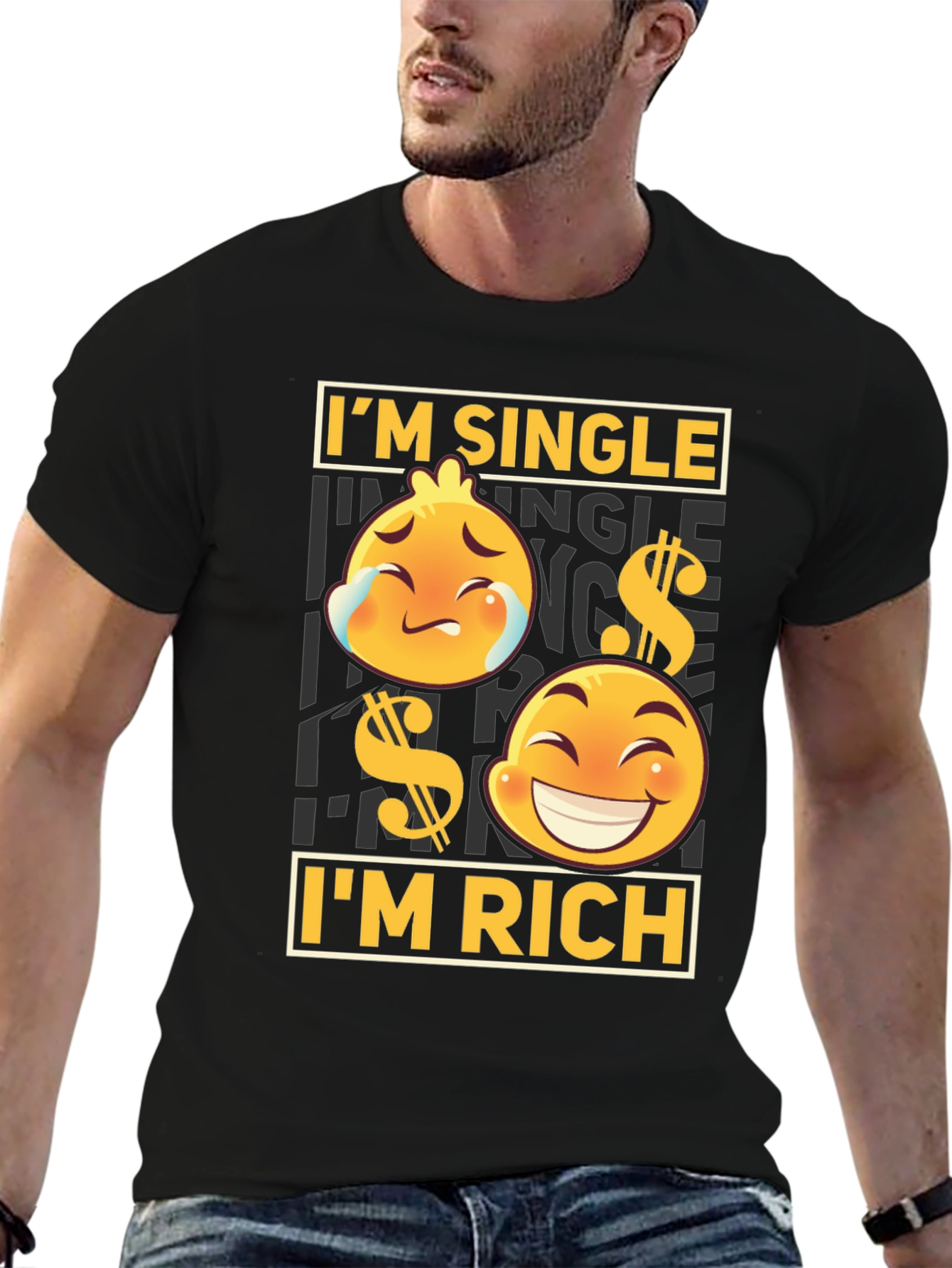 Single and Rich Graphic Tee