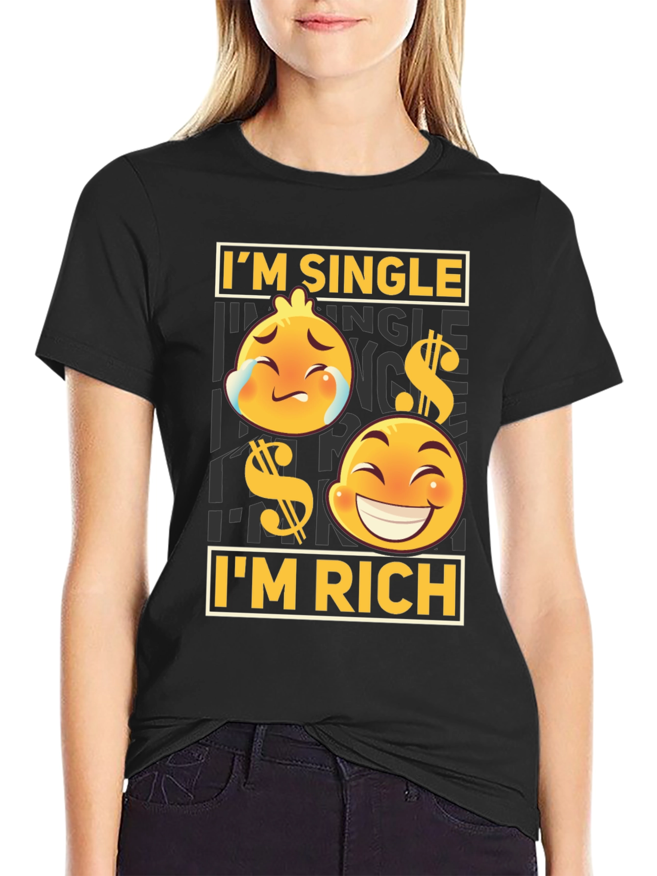 Single and Rich Graphic Tee