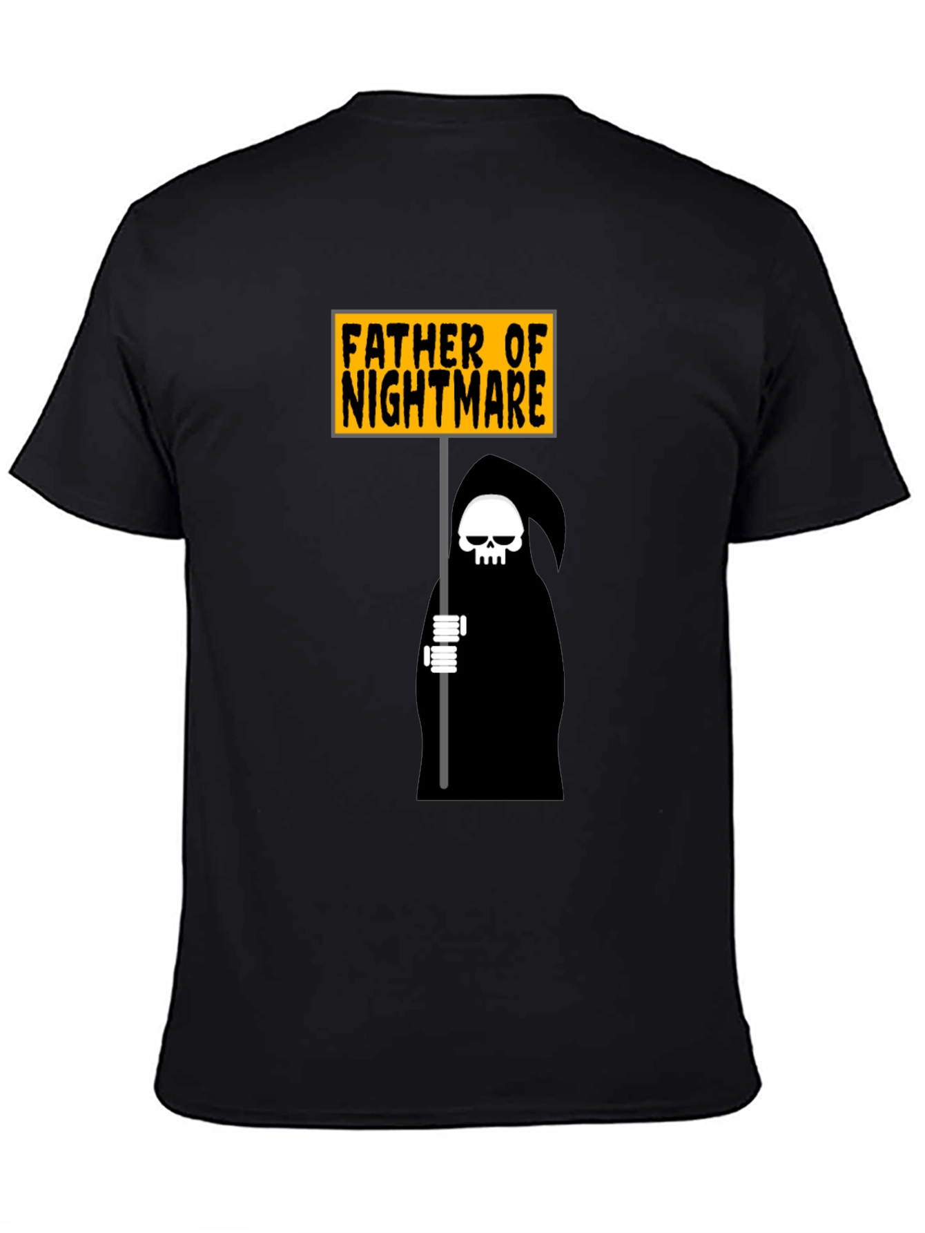 Father of Nightmare Graphic Tee - Black T-Shirt