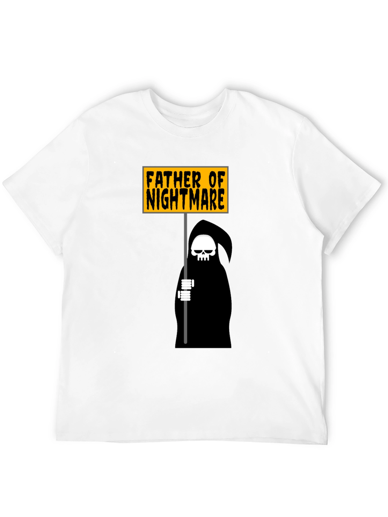 Father of Nightmare Graphic Tee - Black T-Shirt