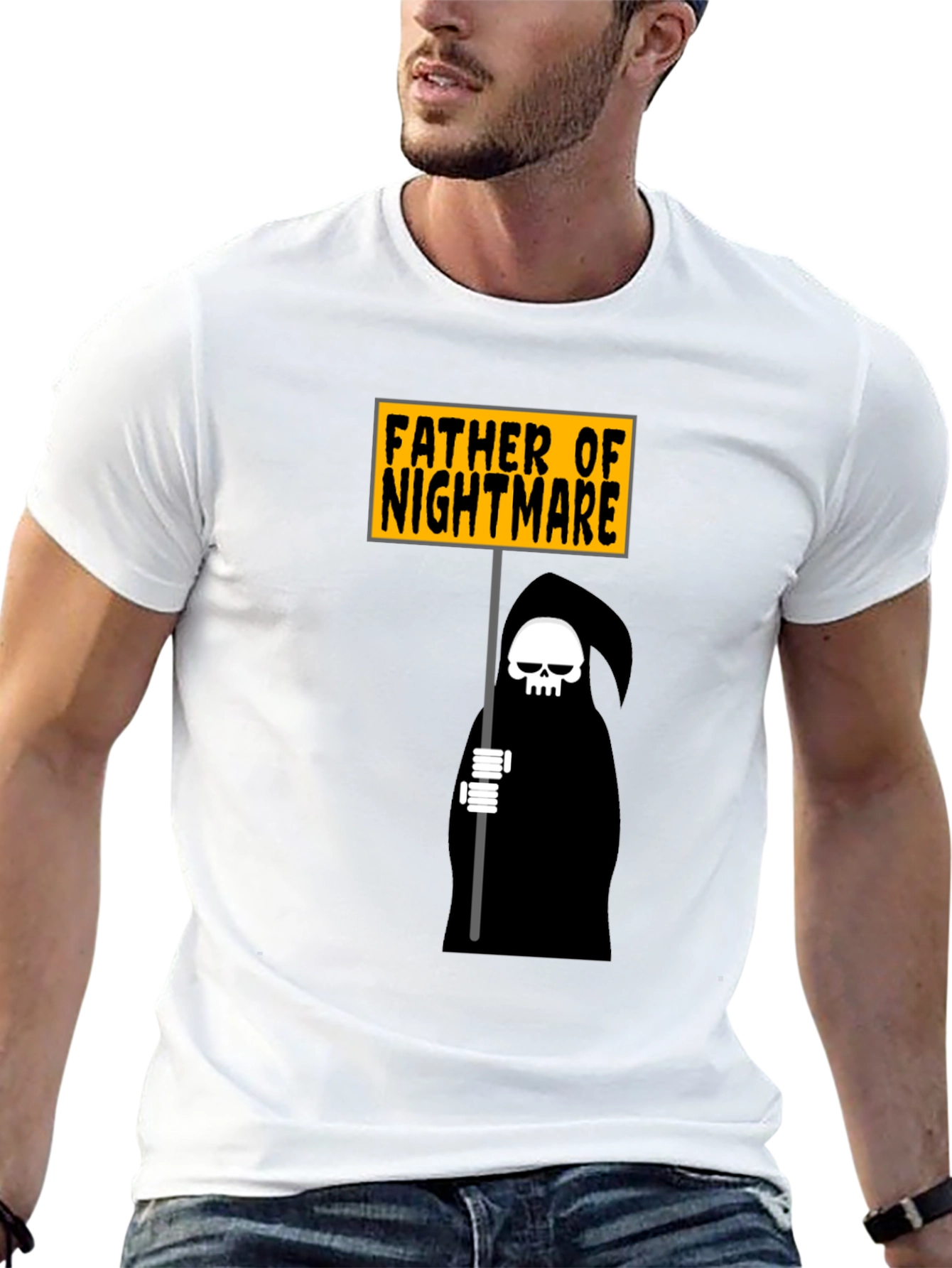 Father of Nightmare Graphic Tee - Black T-Shirt