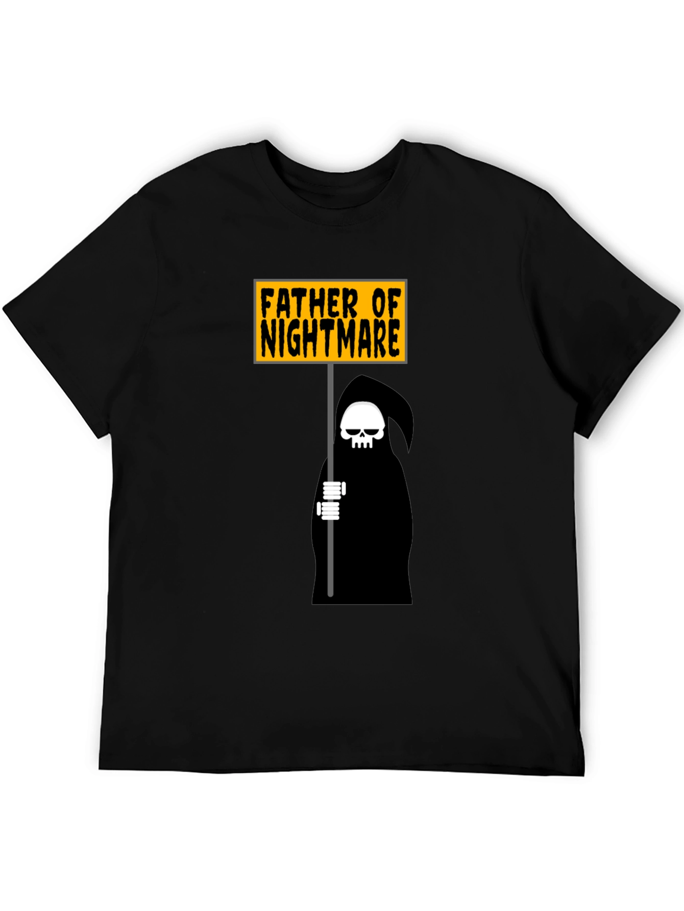 Father of Nightmare Graphic Tee - Black T-Shirt