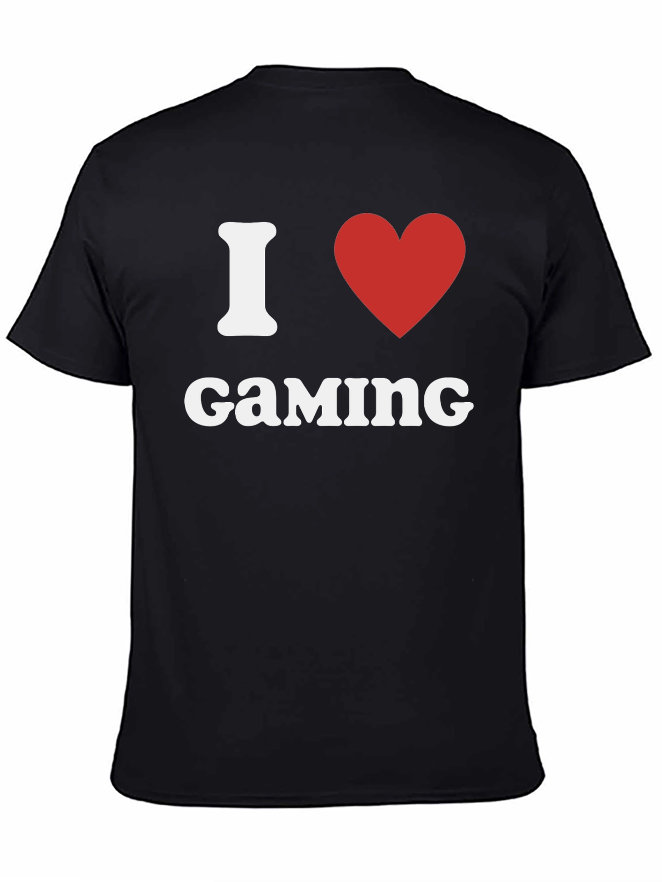 I Love Gaming T-Shirt - Black Gamer Tee